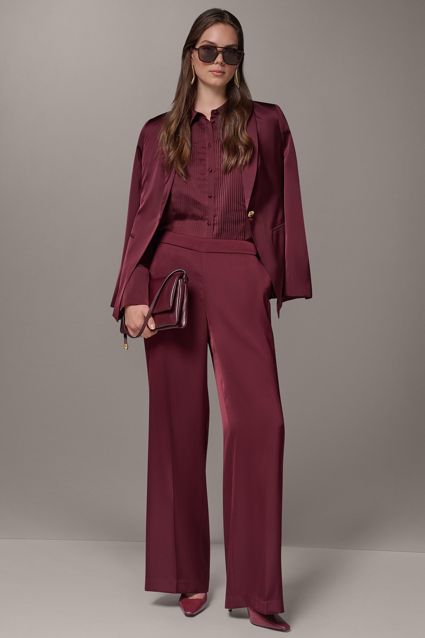 ONE-BUTTON SUIT BLAZER VIEW 13