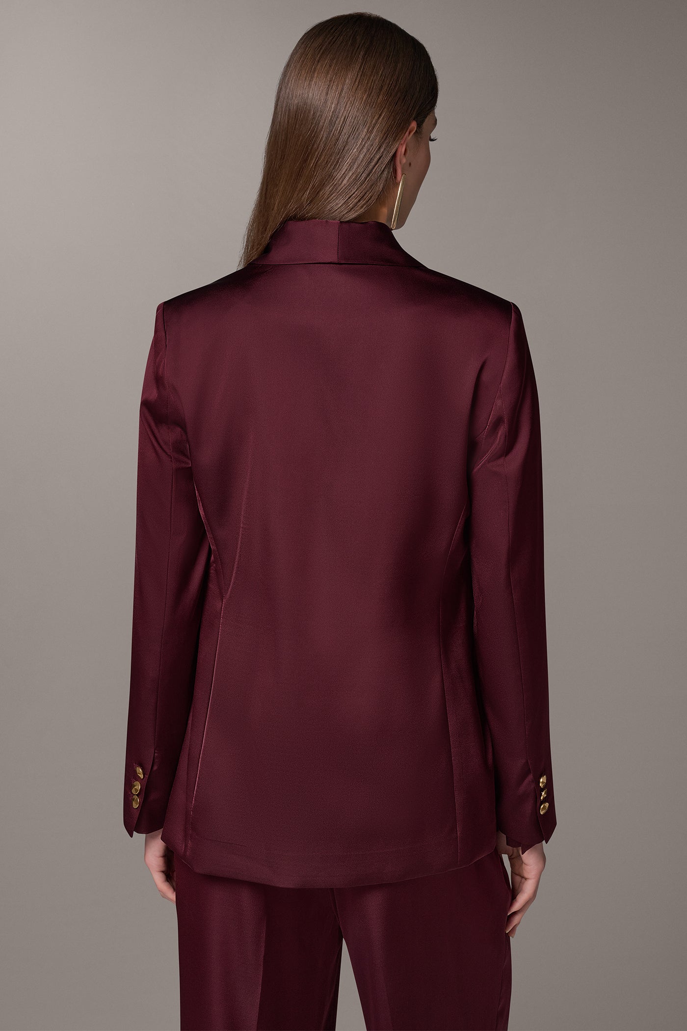 ONE-BUTTON SUIT BLAZER VIEW 4