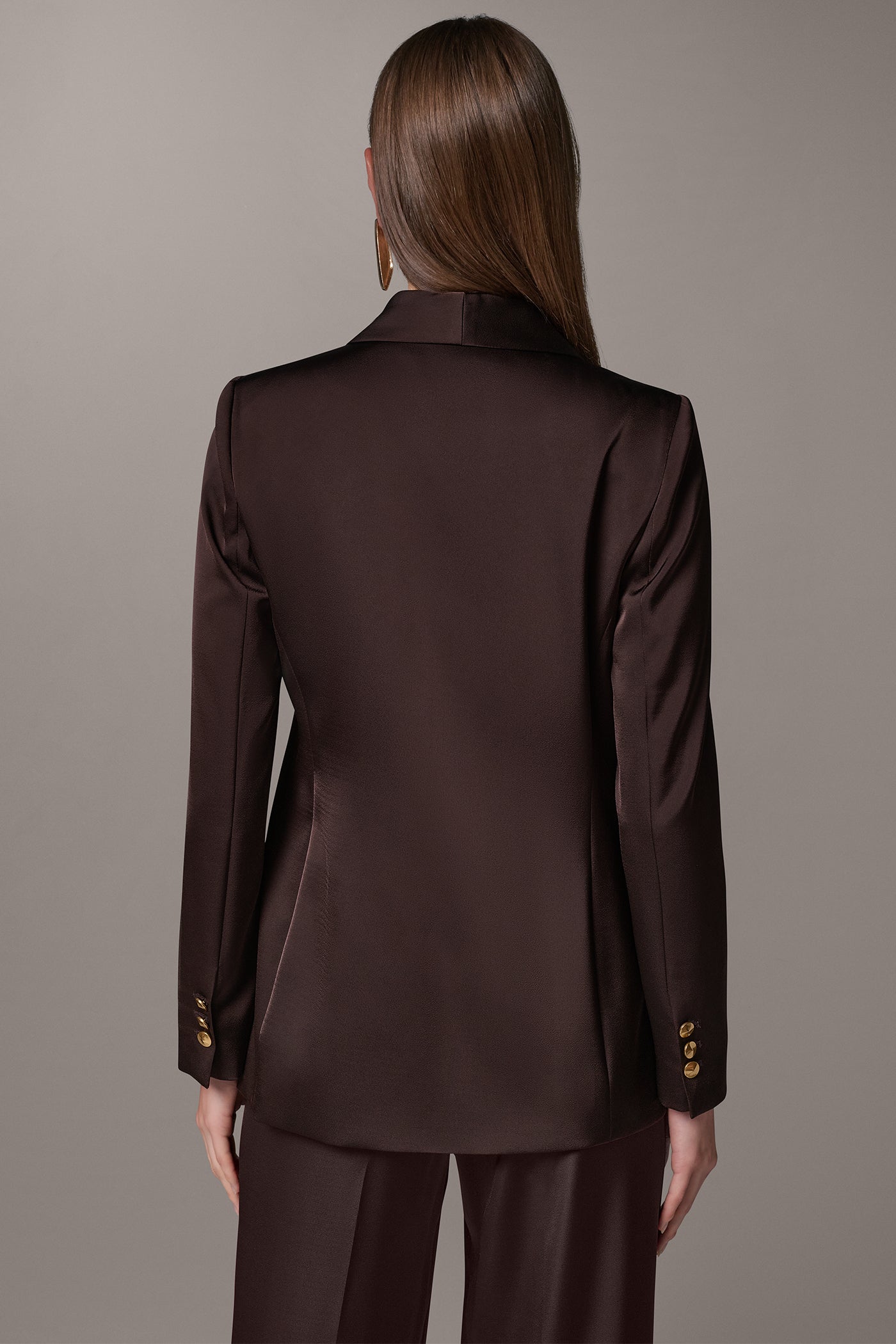 ONE-BUTTON SUIT BLAZER VIEW 3