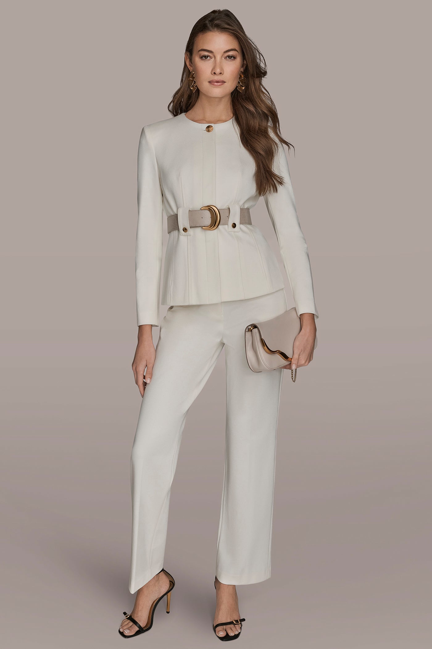 BELTED JACKET VIEW 6 | Blazers & Vests