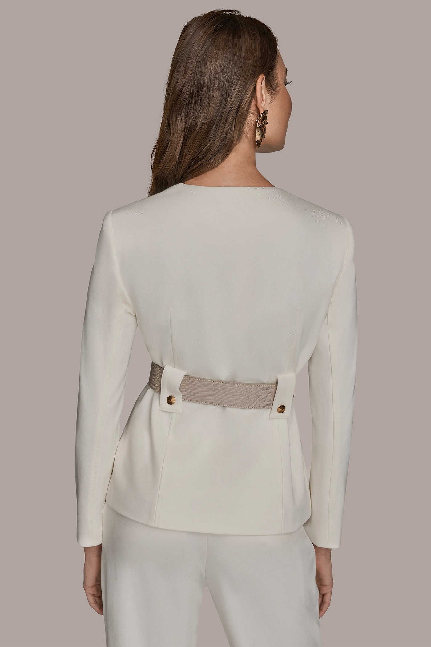 BELTED JACKET | View 2 | Blazers & Vests