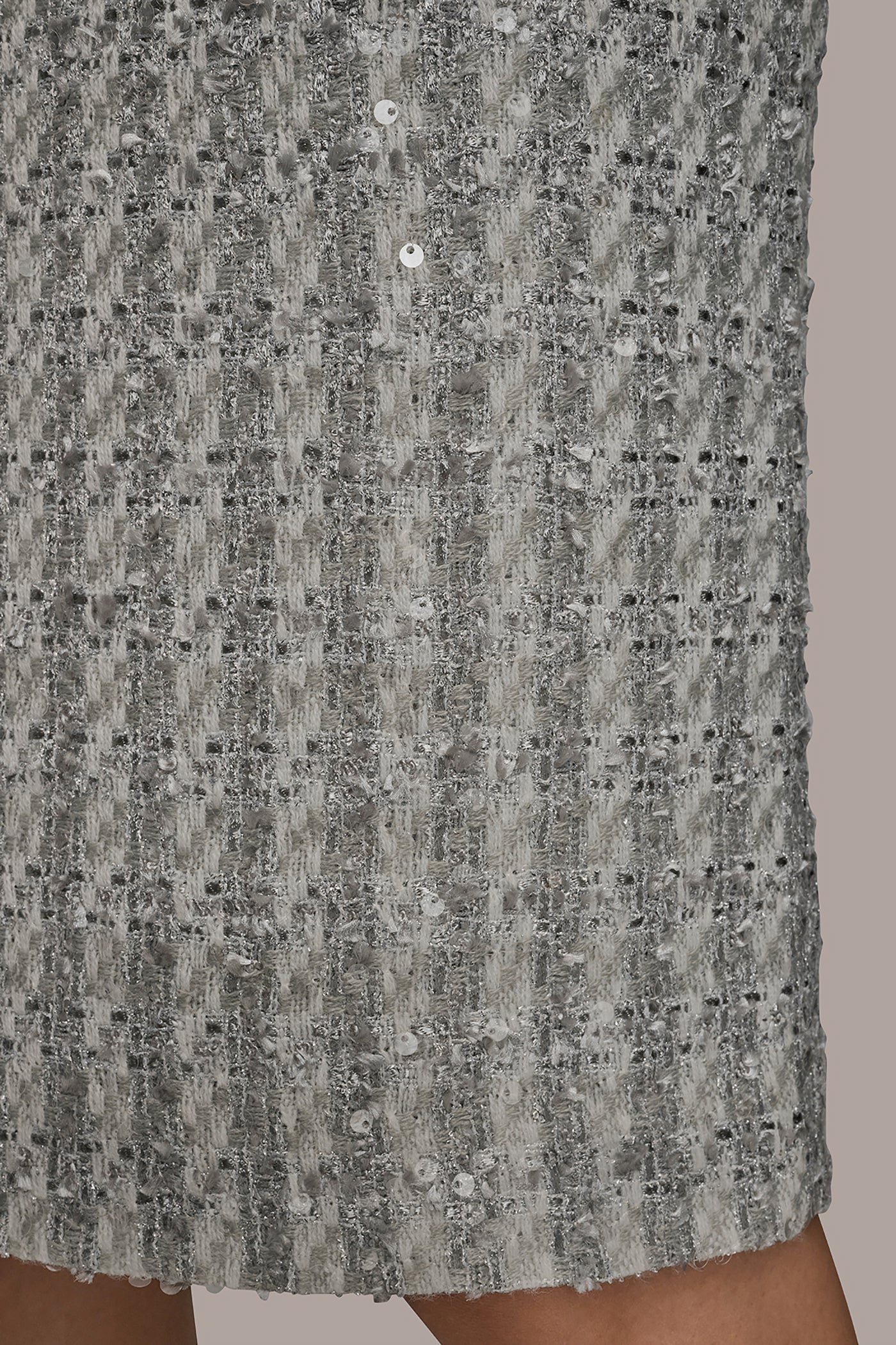 TWEED SEQUIN MIDI SKIRT VIEW 6