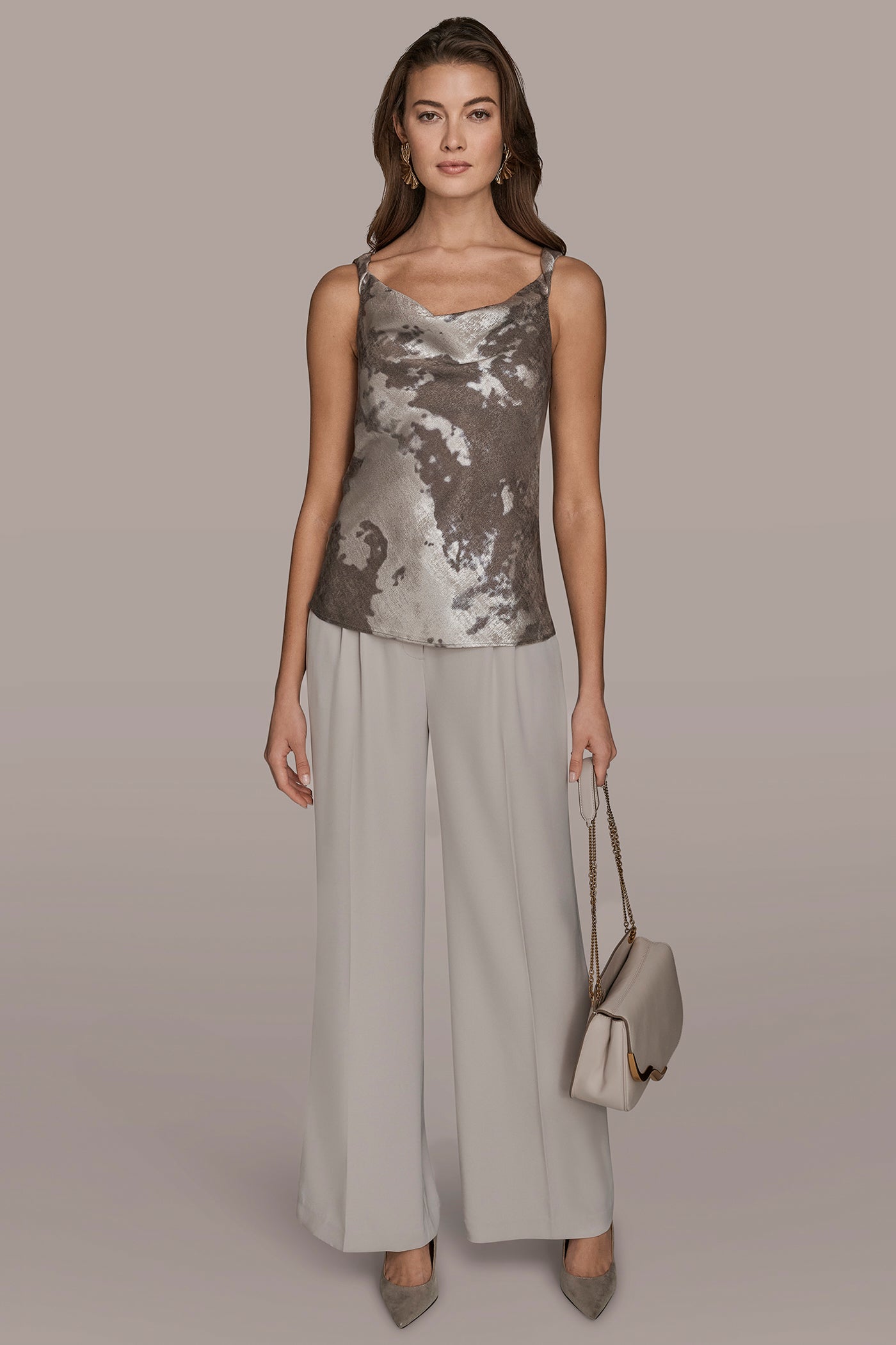 TWIST SHOULDER BLOUSE VIEW 6 | Suits and Separates