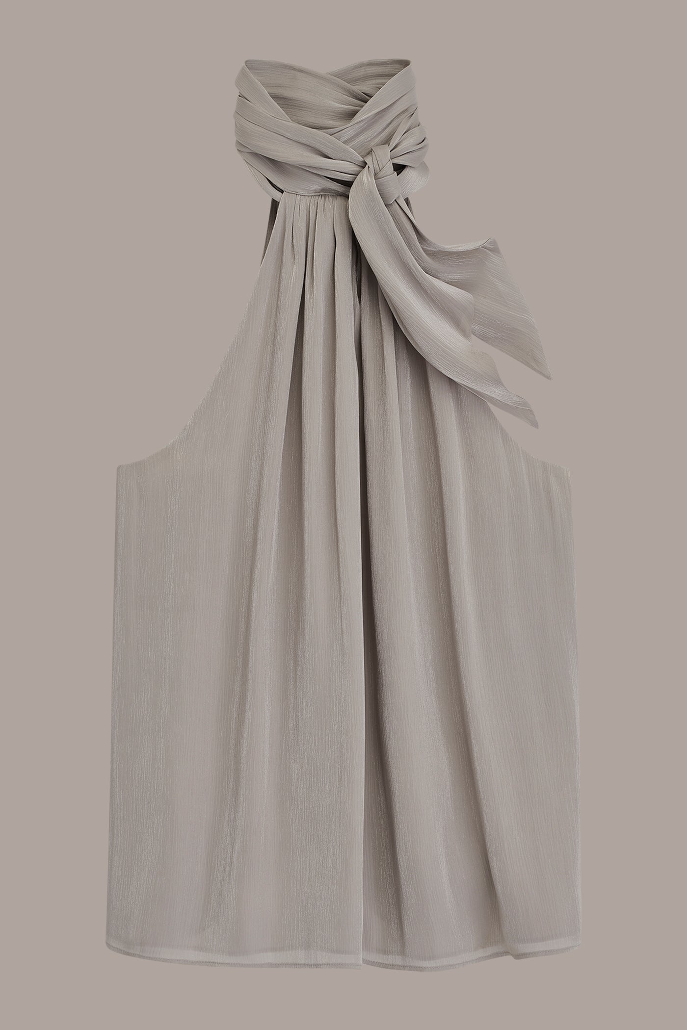 HALTER NECK SLEEVELESS BLOUSE VIEW 8 | Suits and Separates