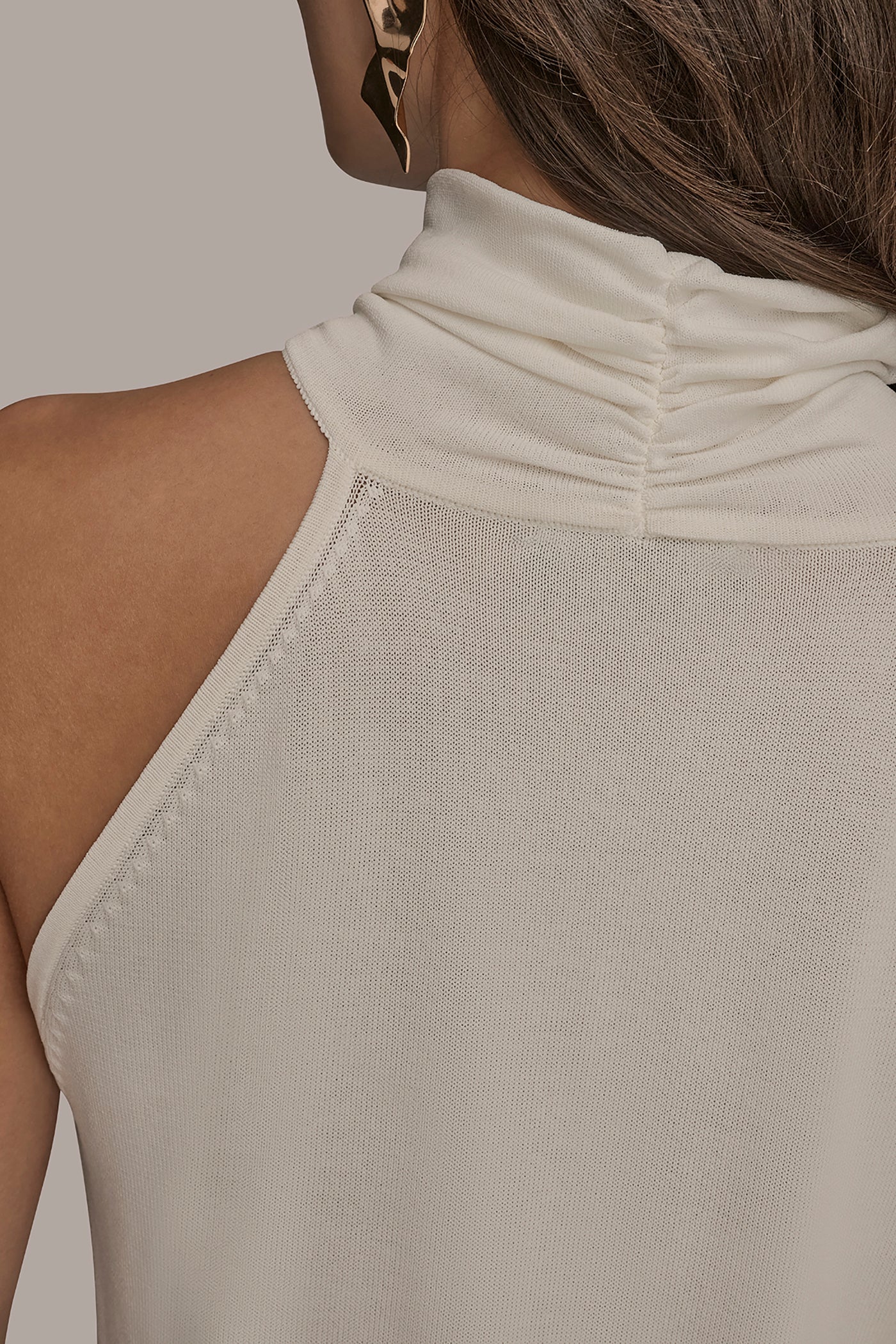 HALTER NECK PRINTED BLOUSE VIEW 5 | New Arrivals