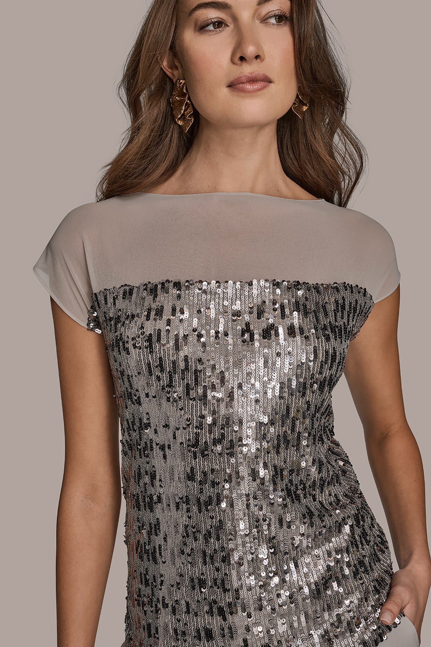 MESH DETAIL KNIT TOP VIEW 5 | New clothing