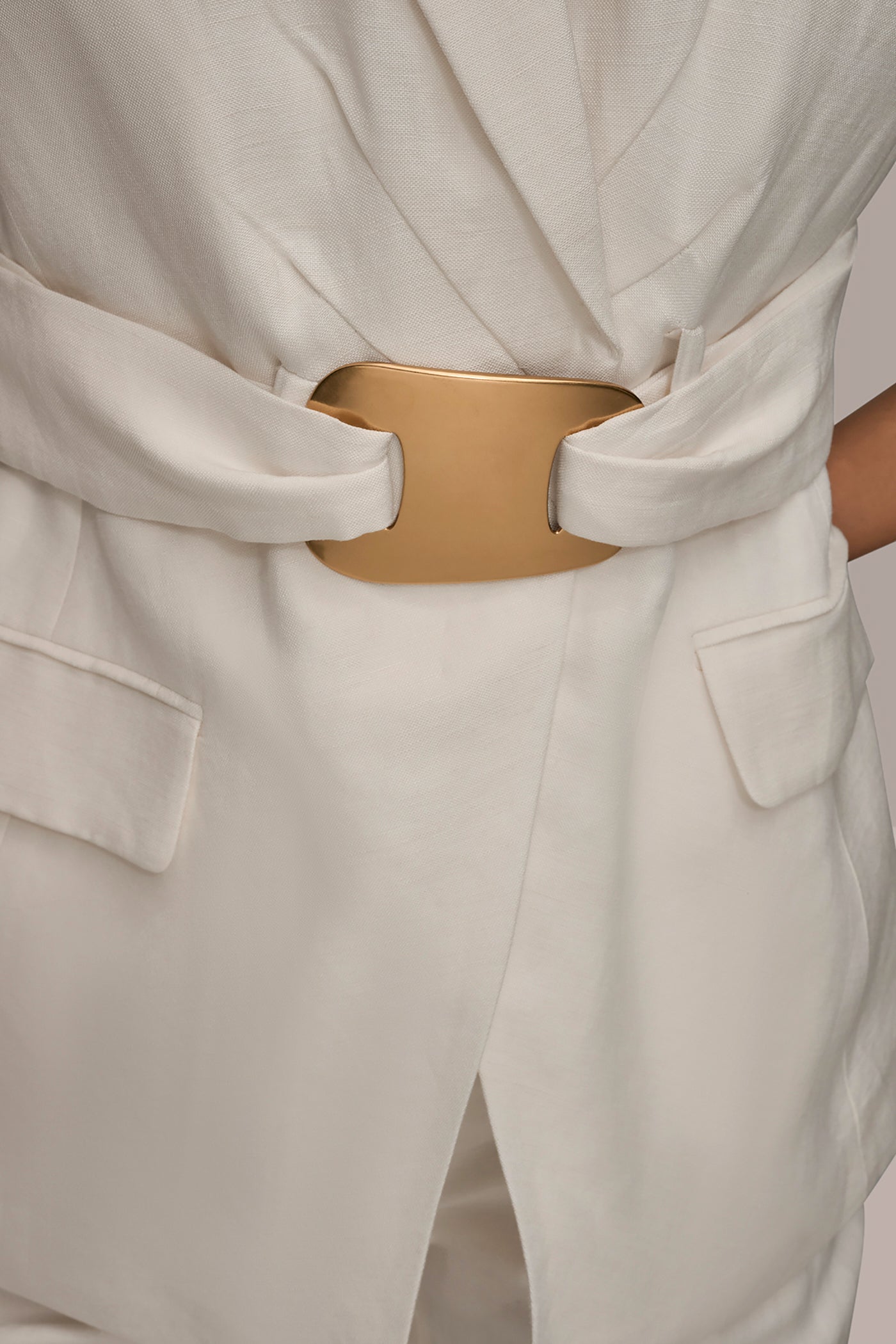 BELTED VEST VIEW 5