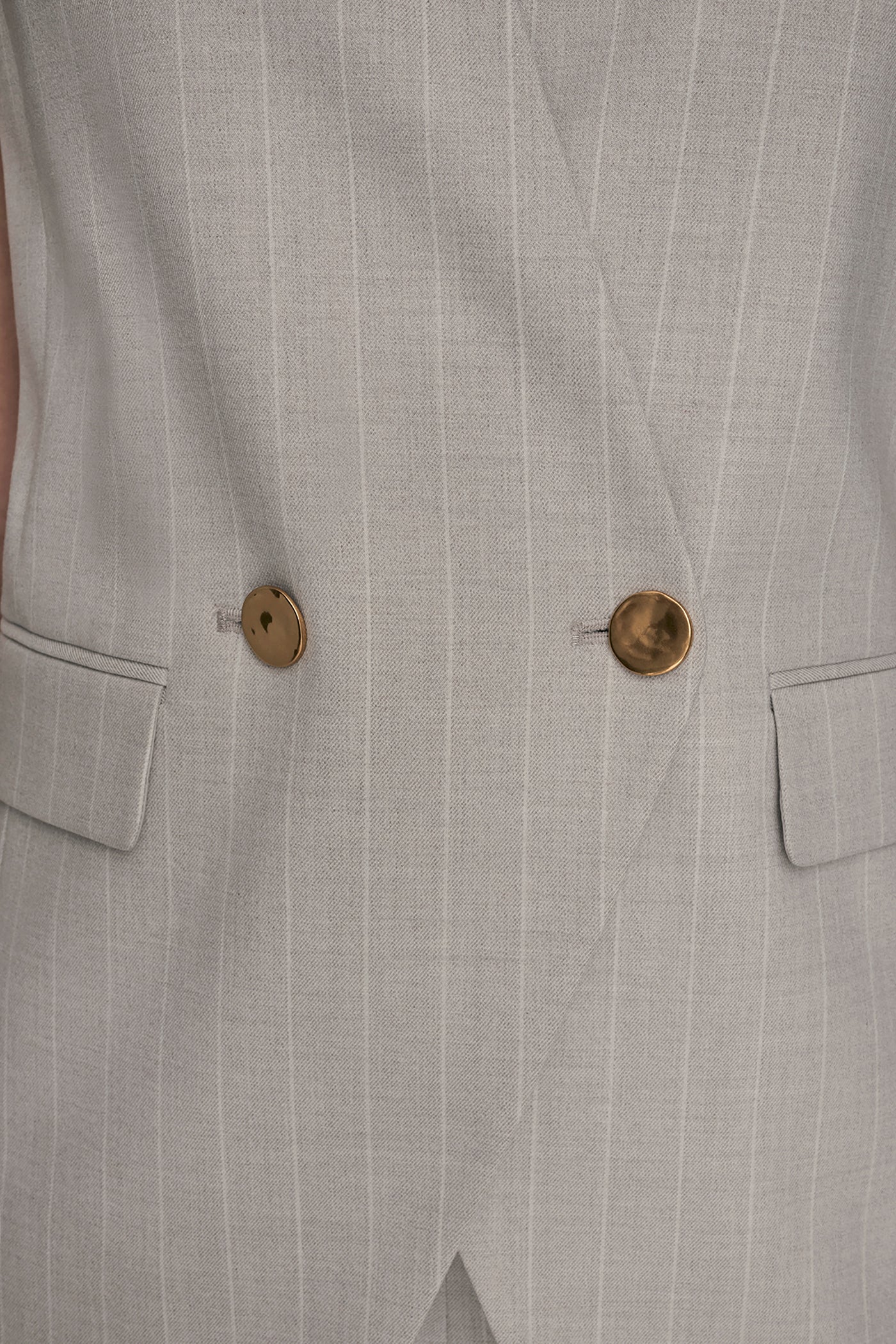 PINSTRIPE VEST VIEW 5 | Blazers & Vests