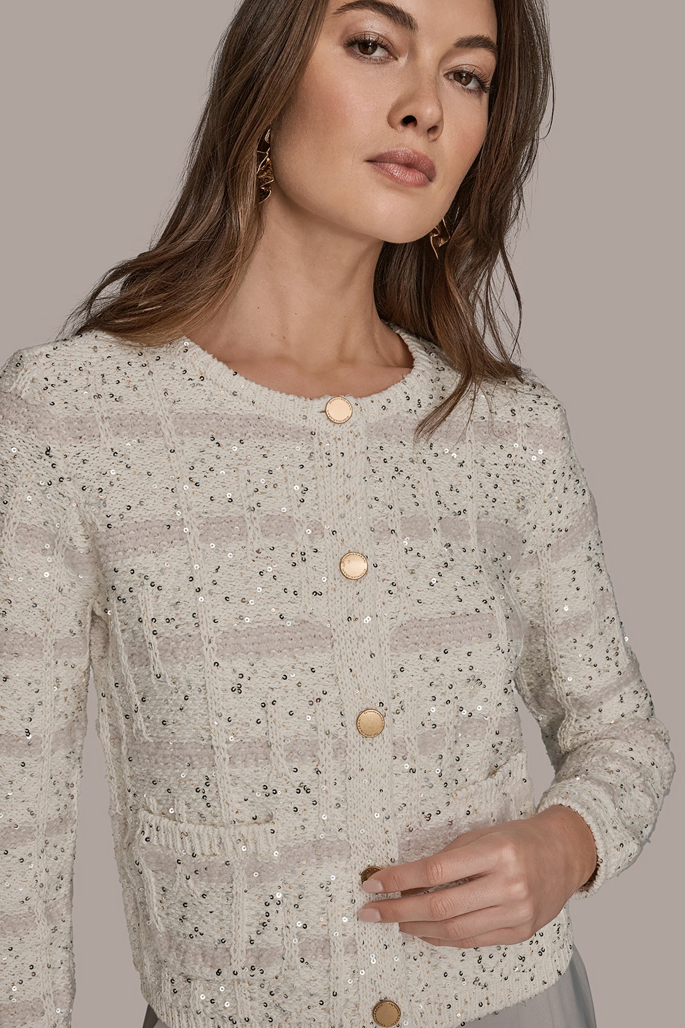 SWEATER JACKET VIEW 4 | Luxe Layers