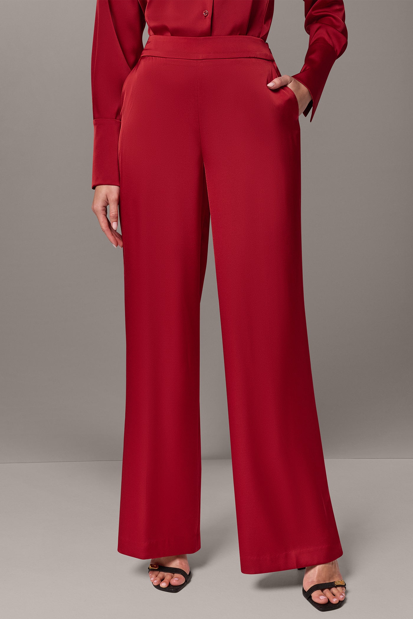 HIGH WAISTED WIDE LEG PANT