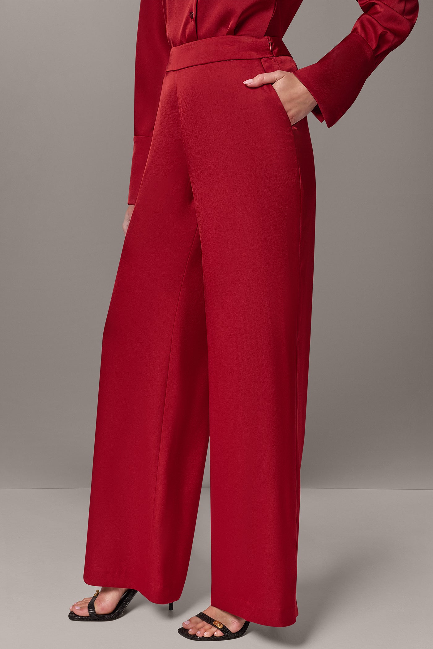 HIGH WAISTED WIDE LEG PANT VIEW 4 | Clothing