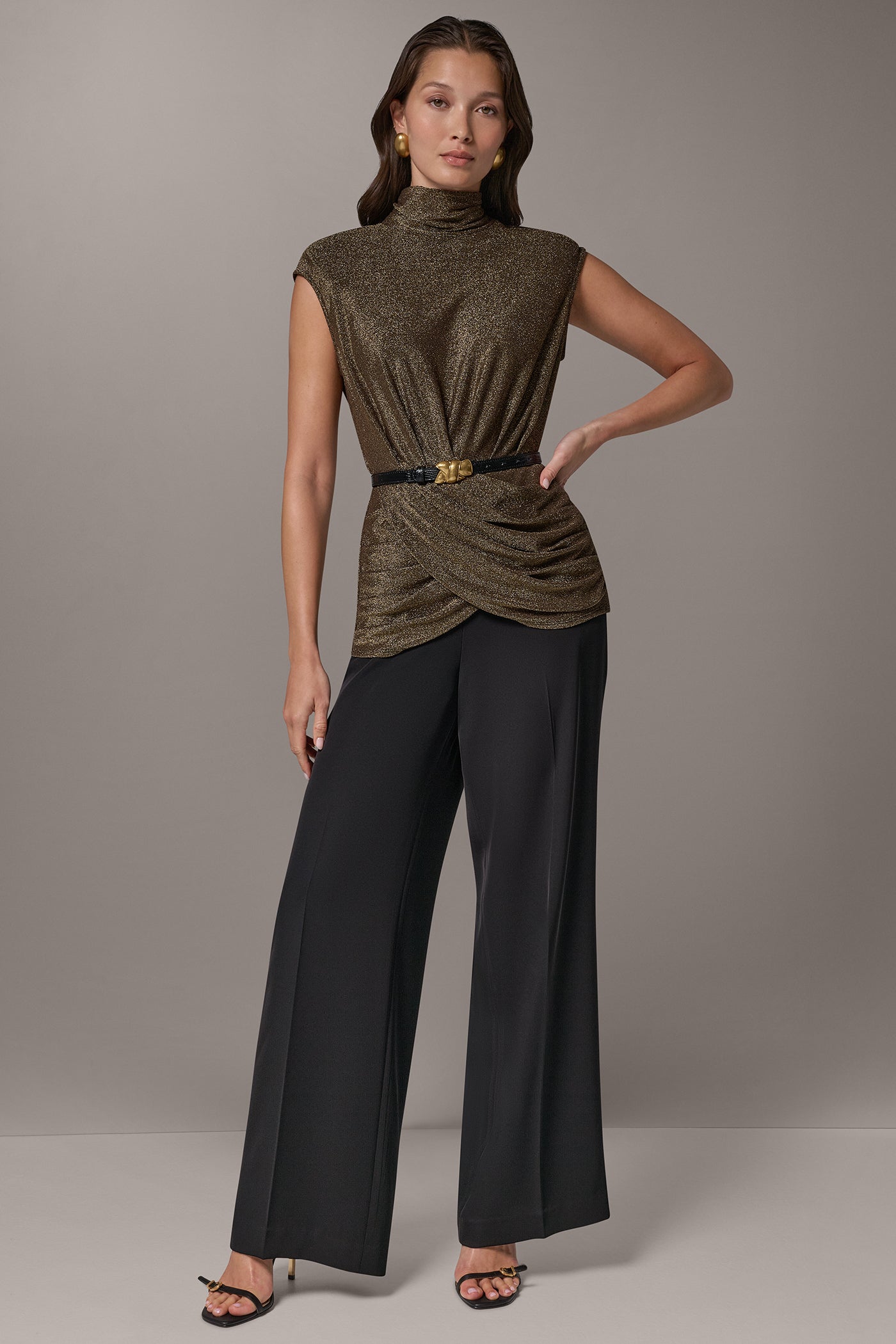 METALLIC EXTENDED SHOULDER TOP VIEW 7