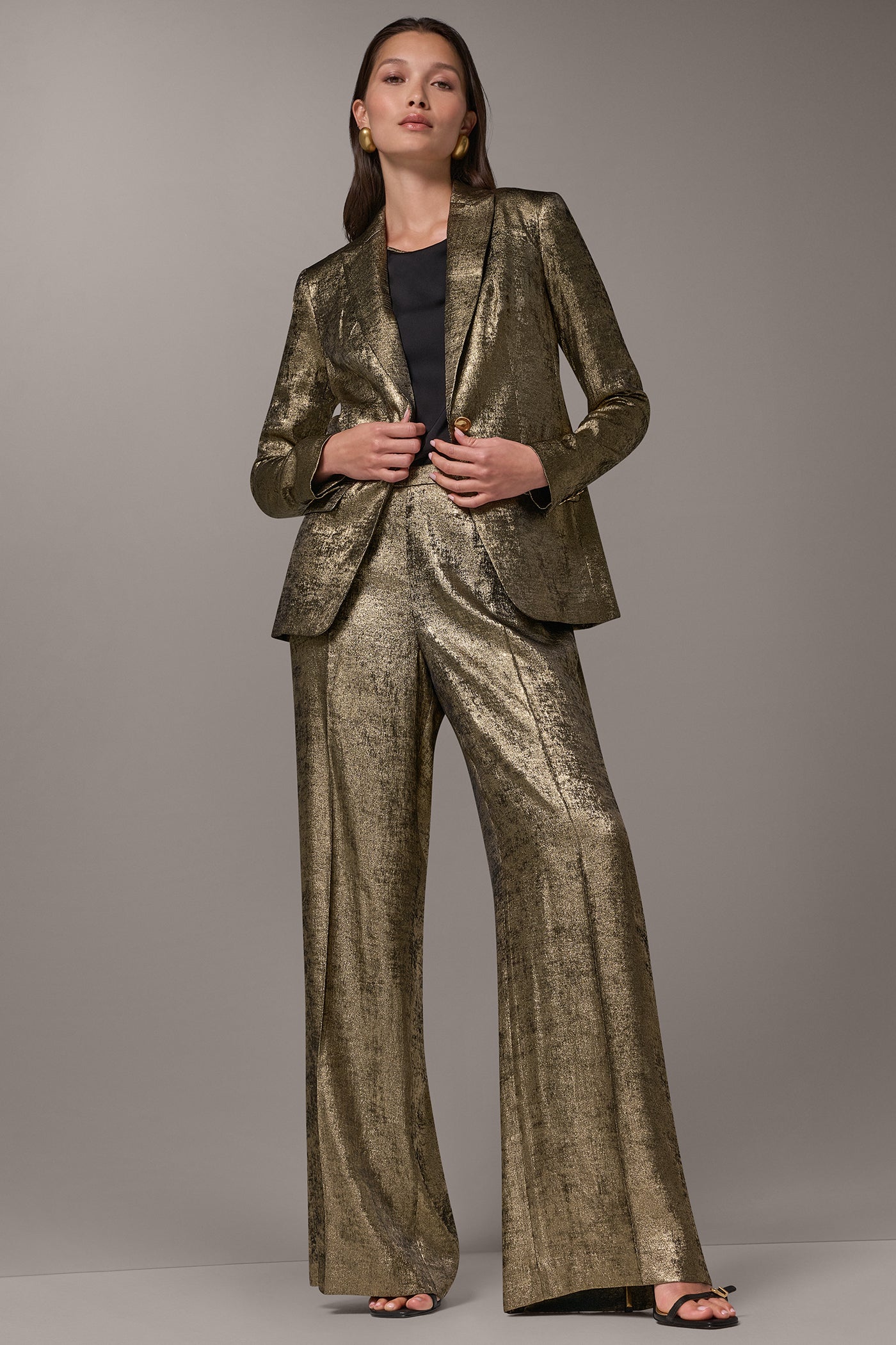 ONE-BUTTON BLAZER VIEW 9