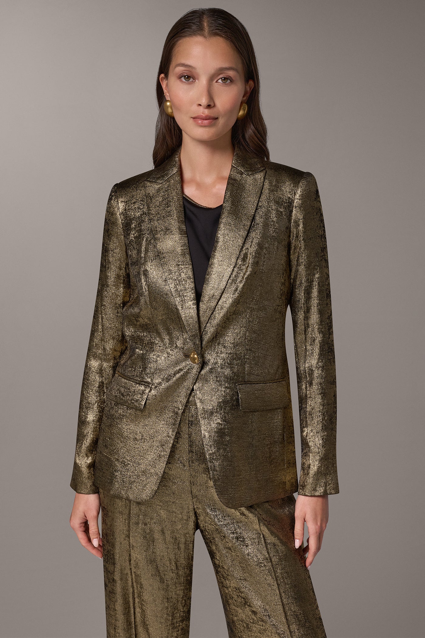 ONE-BUTTON BLAZER VIEW 1