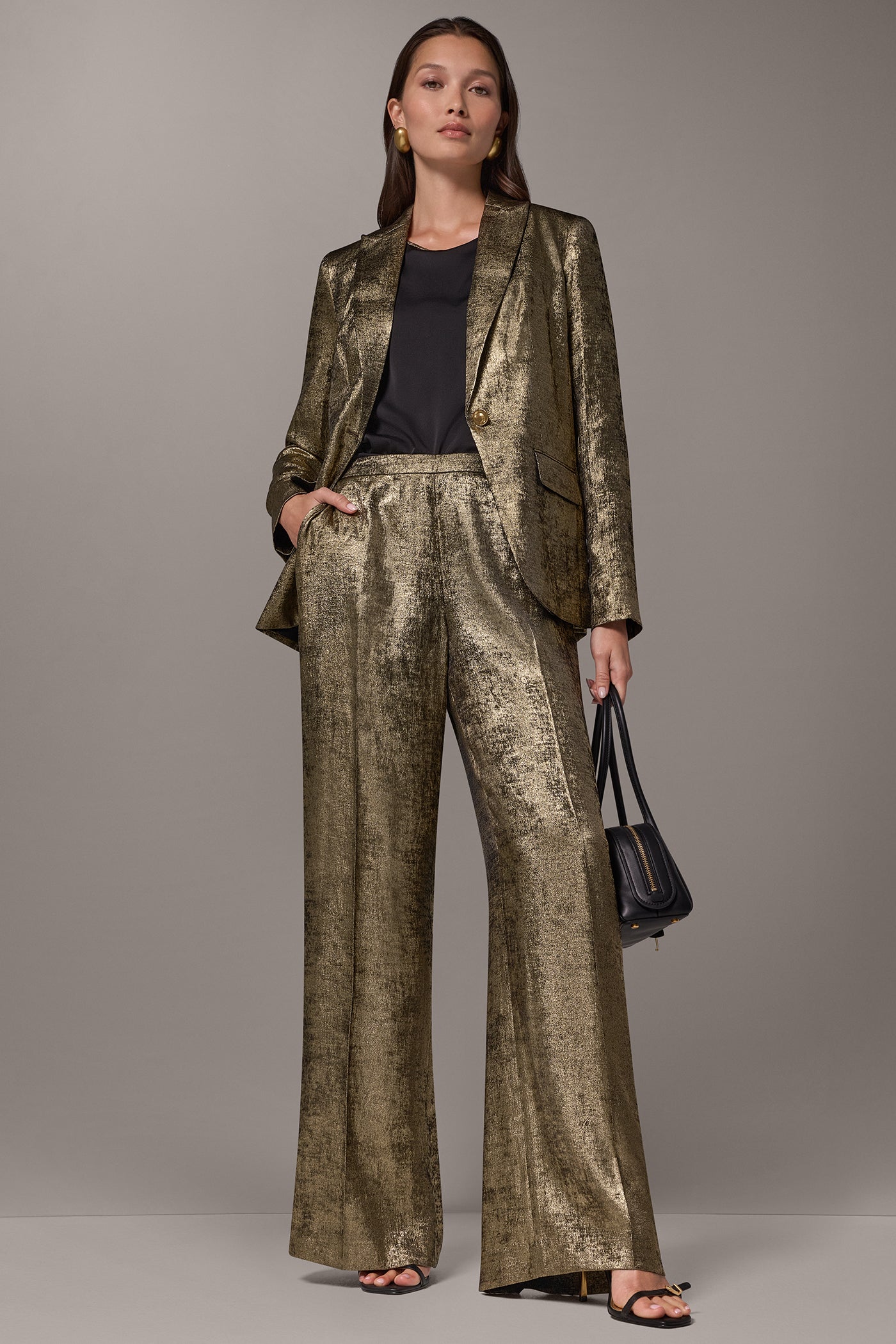 ONE-BUTTON BLAZER VIEW 8
