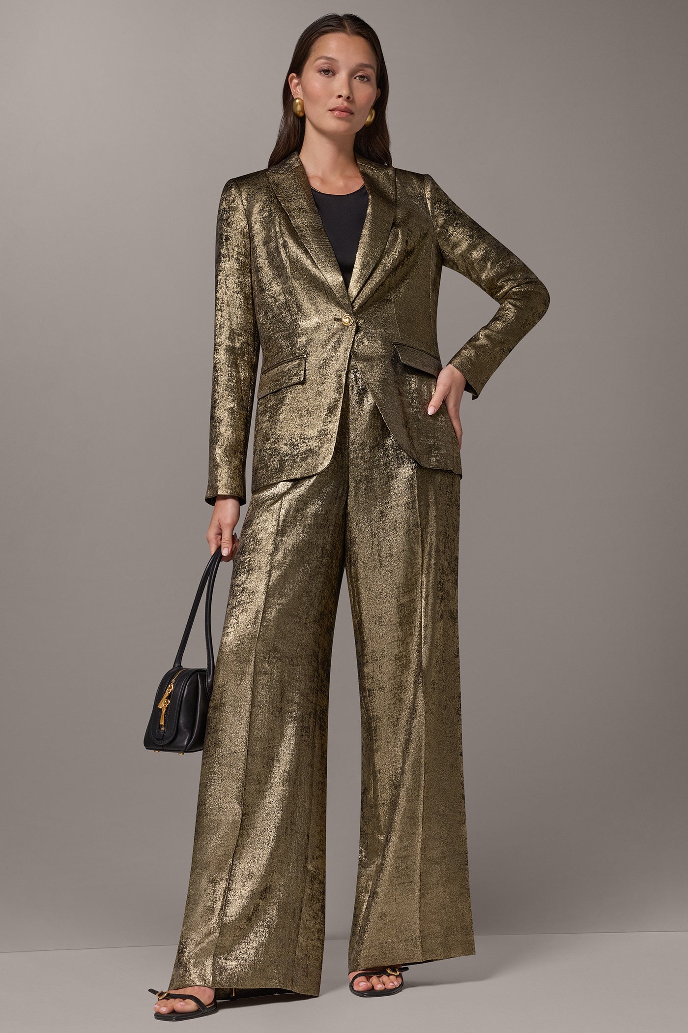 ONE-BUTTON BLAZER VIEW 10