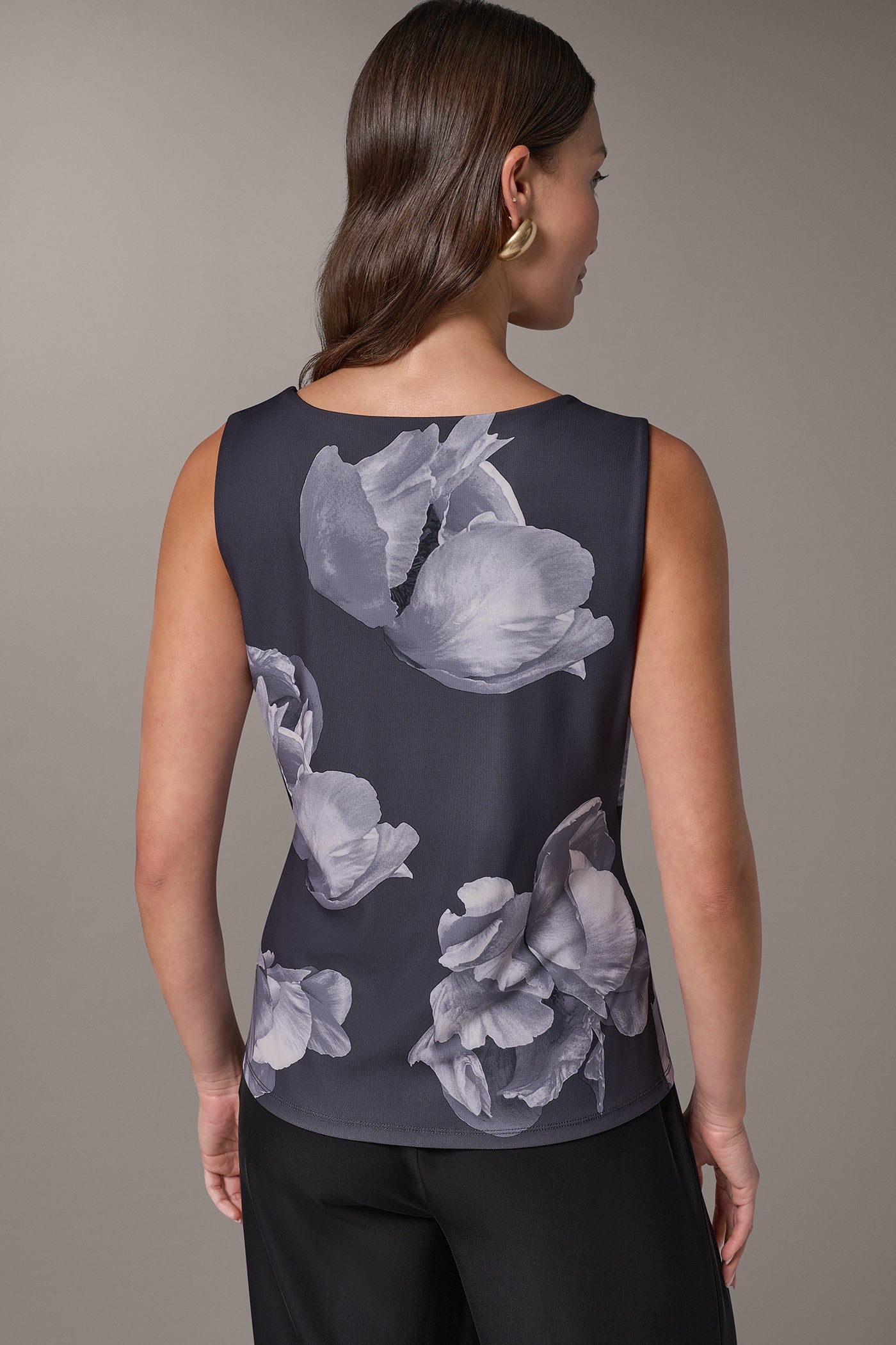 FLORAL PRINT BLOUSE VIEW 3