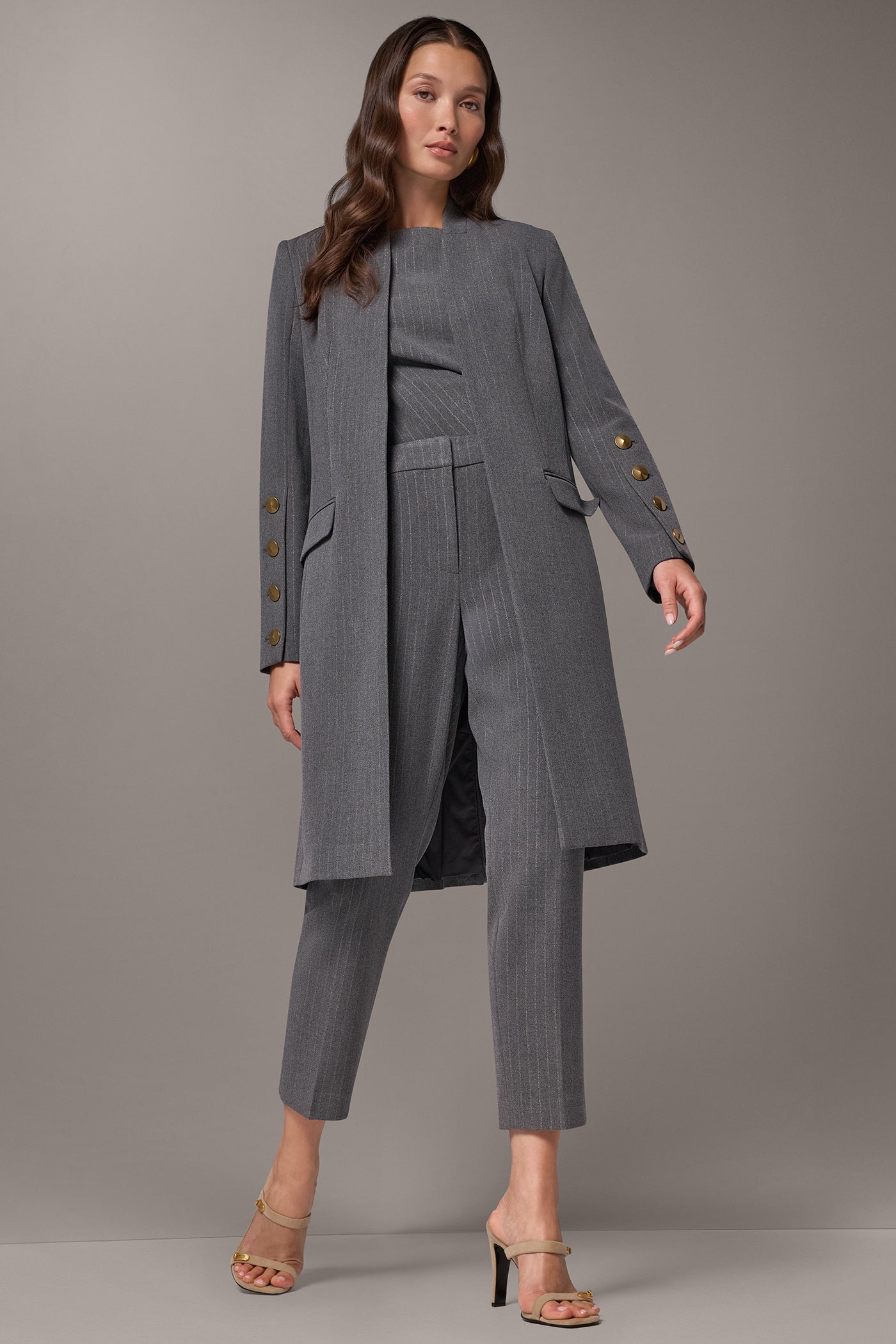 FOUR-BUTTON SUIT BLAZER VIEW 8