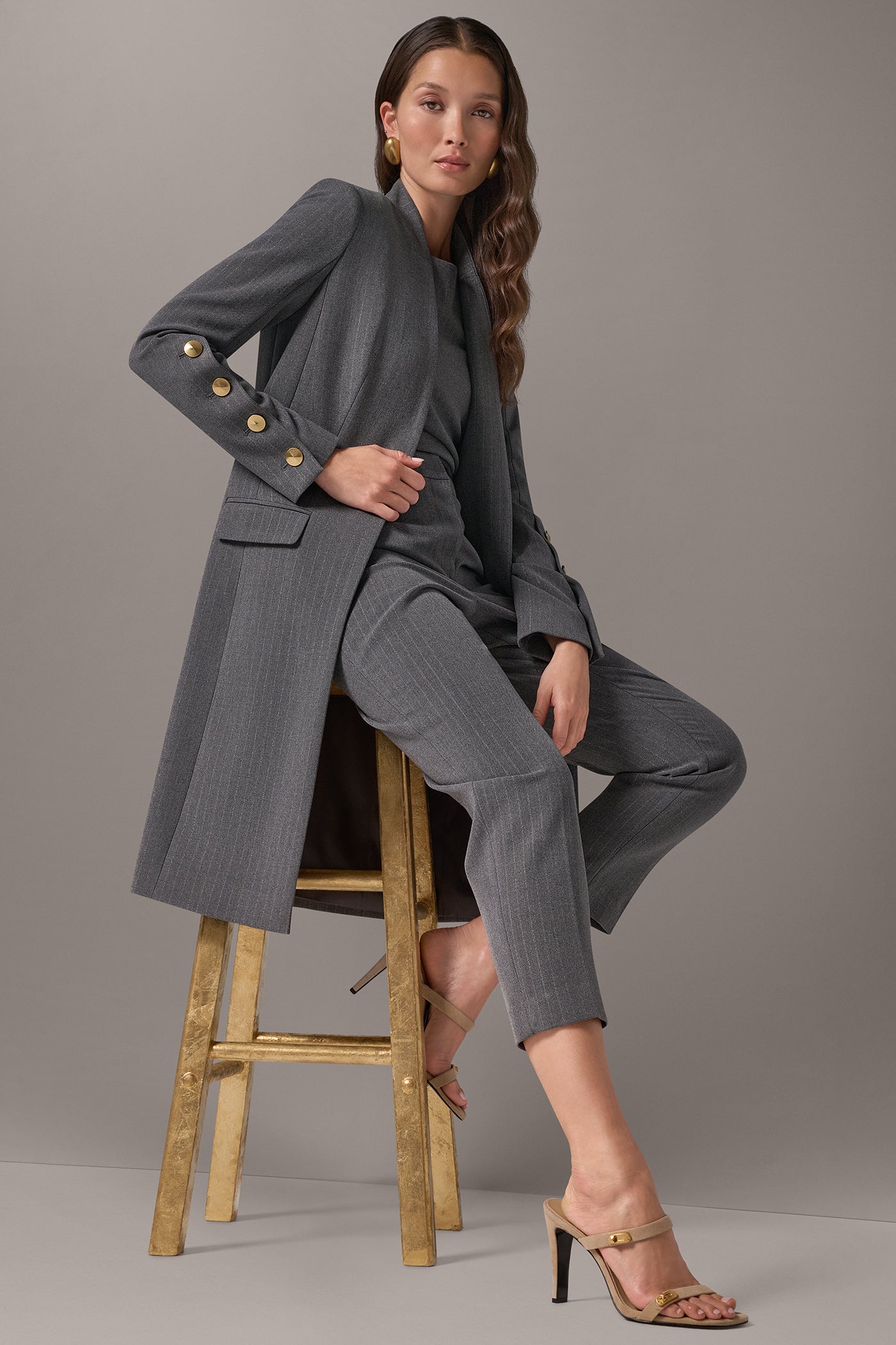 FOUR-BUTTON SUIT BLAZER VIEW 13