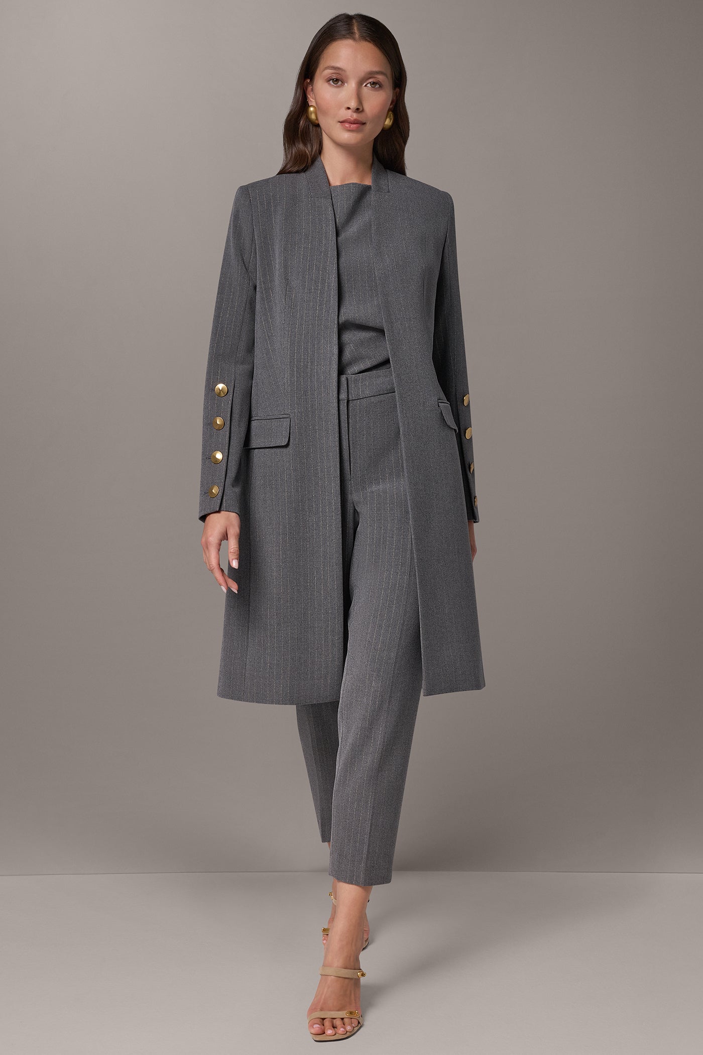 FOUR-BUTTON SUIT BLAZER VIEW 6
