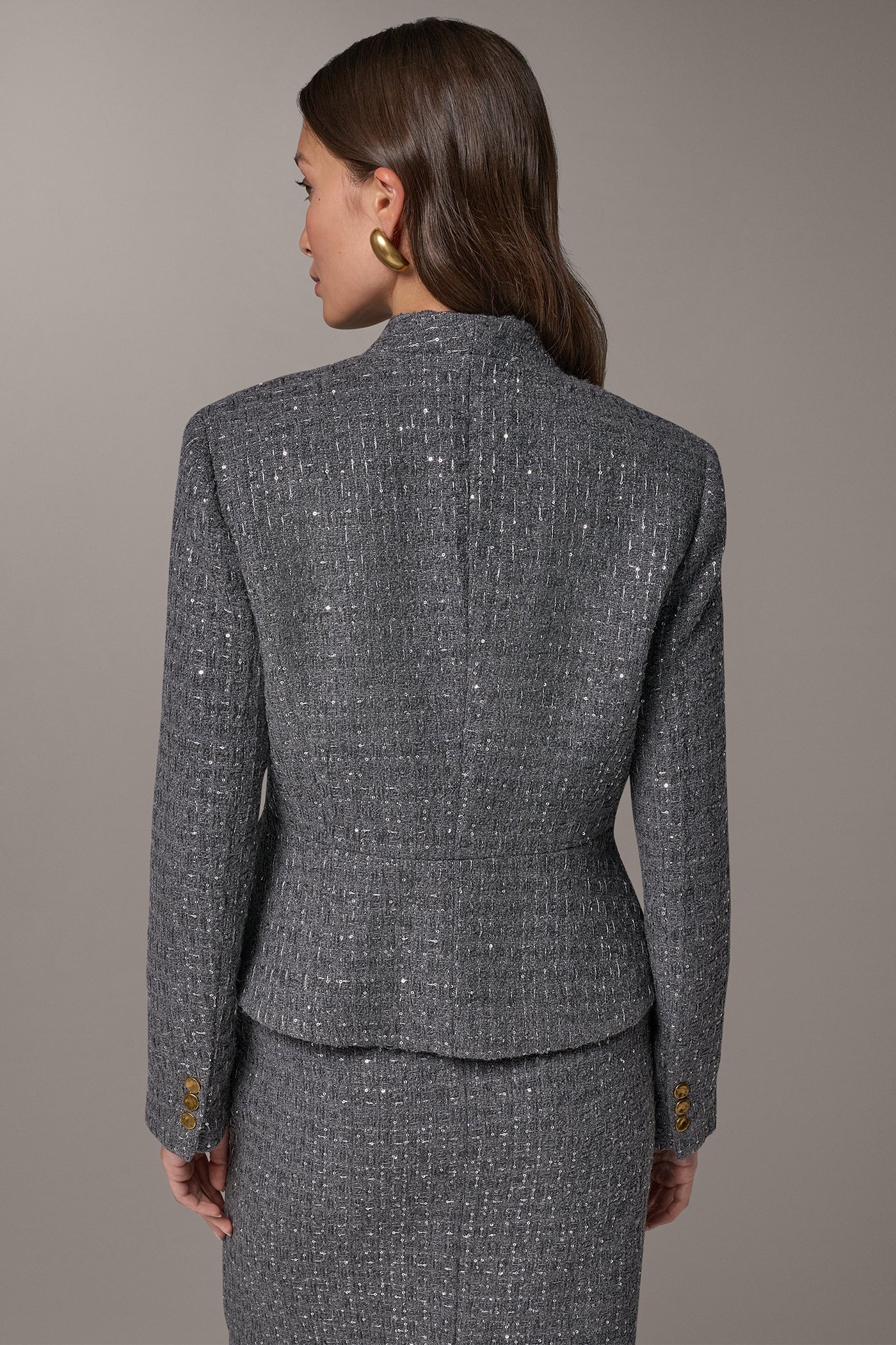 PEPLUM SUIT JACKET VIEW 3 | New Arrivals