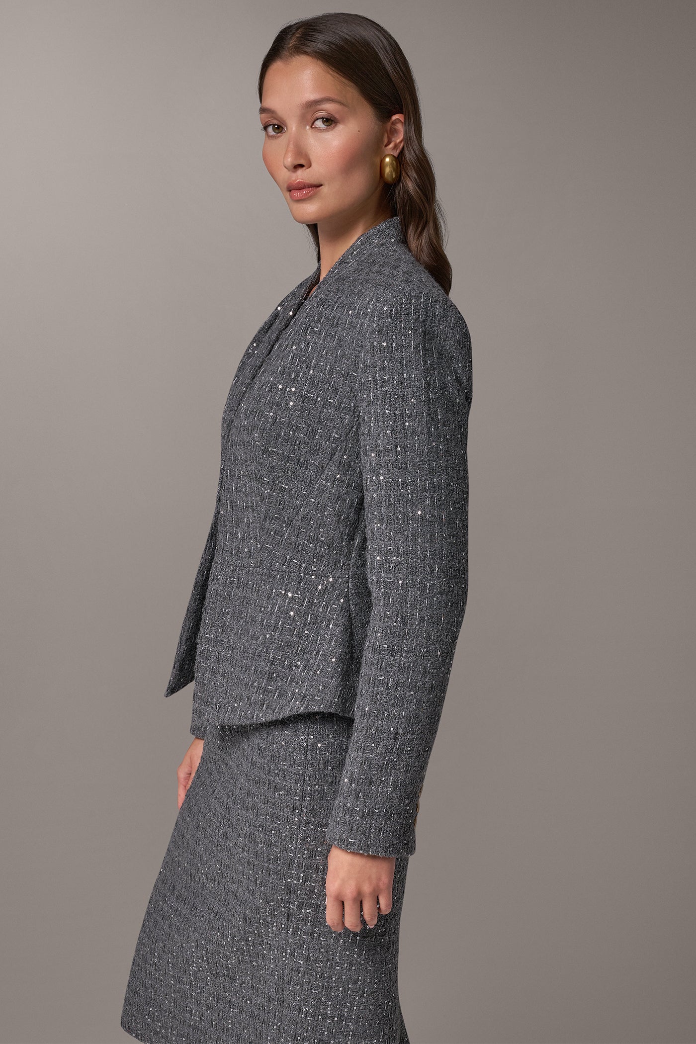 PEPLUM SUIT JACKET VIEW 4 | New Arrivals