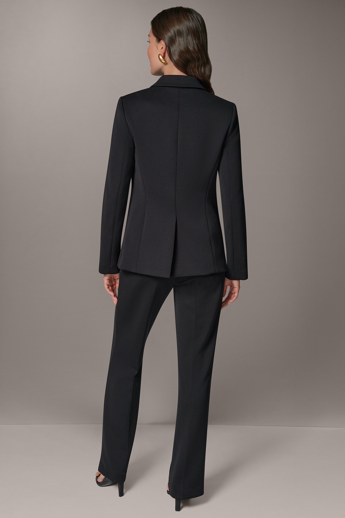GOLD BUTTON SLEEVE SUIT BLAZER VIEW 8
