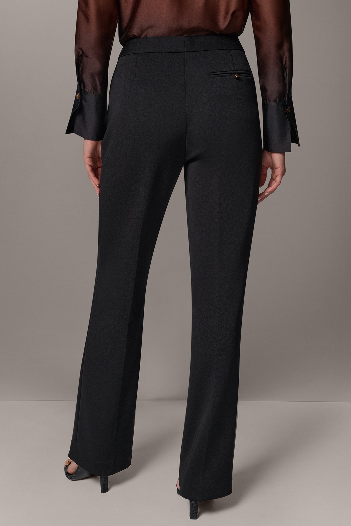 MID-RISE BOOTCUT SUIT PANT VIEW 3