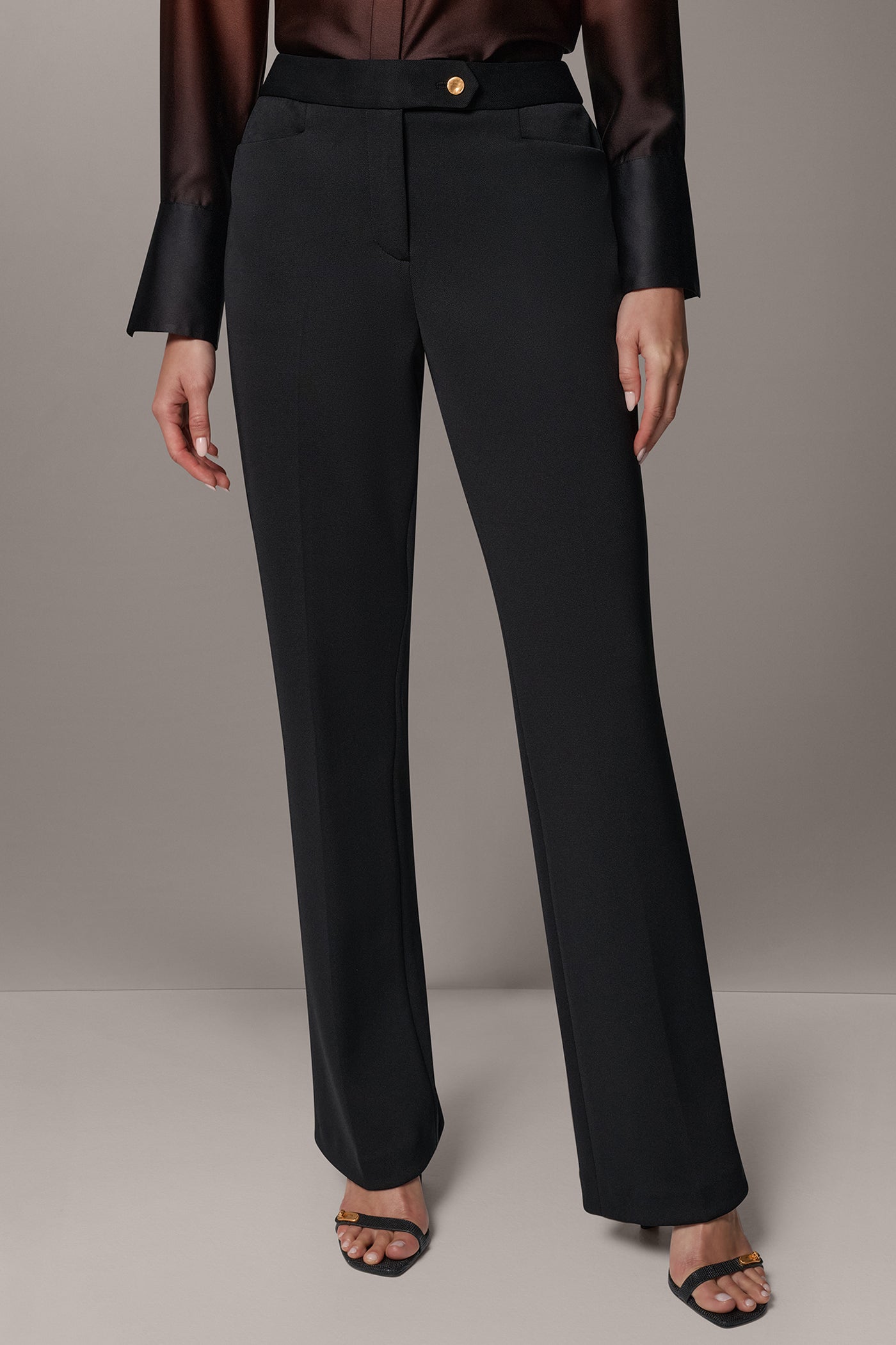 MID-RISE BOOTCUT SUIT PANT