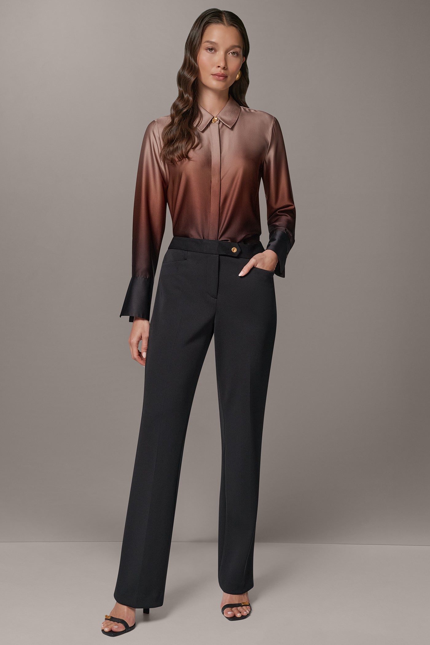 MID-RISE BOOTCUT SUIT PANT VIEW 7