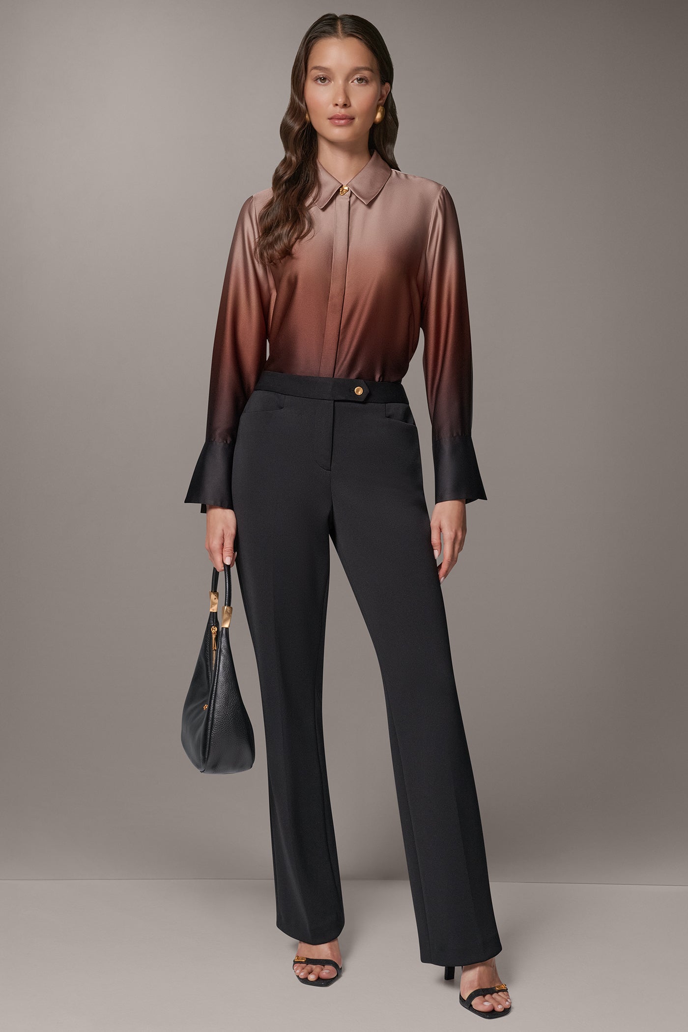 MID-RISE BOOTCUT SUIT PANT VIEW 6