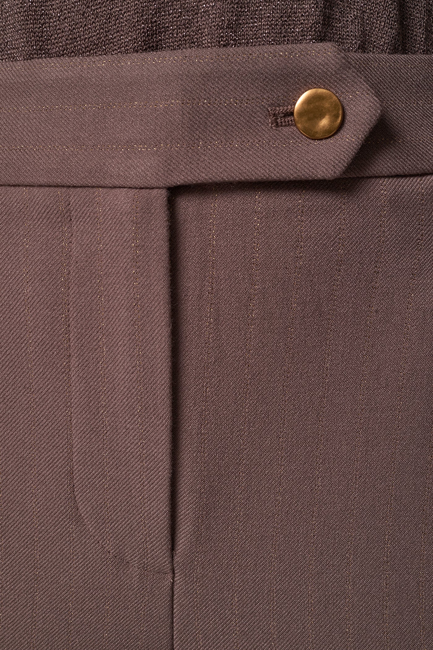 MID-RISE PINSTRIPE BOOTCUT SUIT PANT VIEW 4