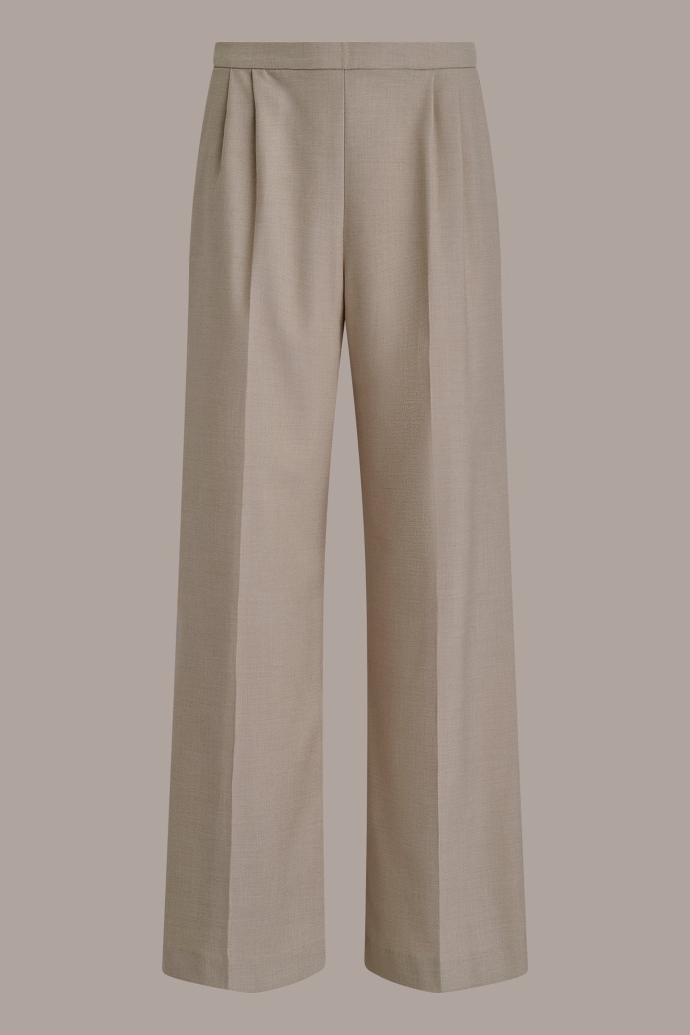 MID-RISE PLEATED WIDE-LEG SUIT PANT VIEW 6 | Pants