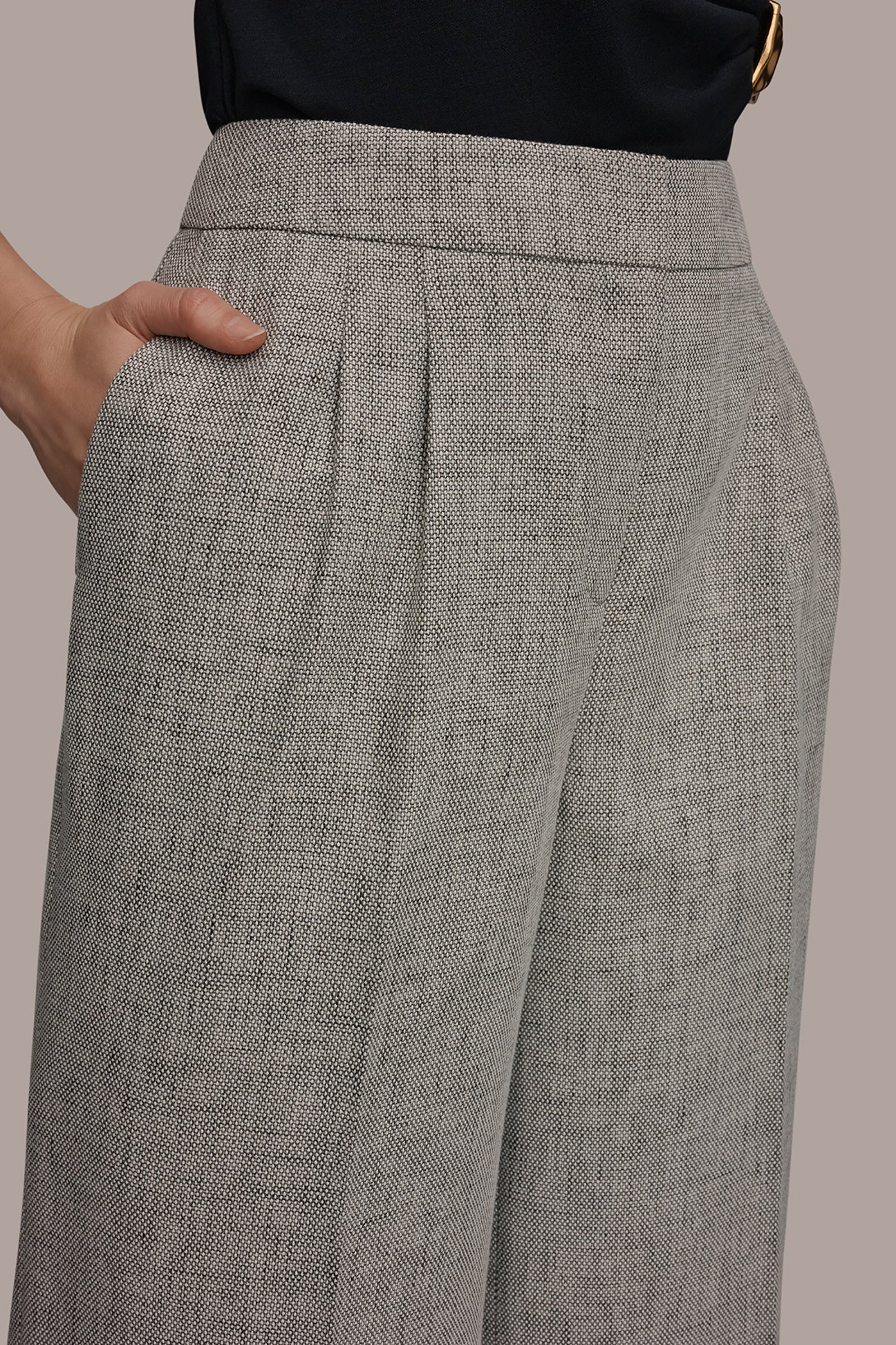 HIGH-WAISTED WIDE LEG PANT VIEW 4 | Suits and Separates