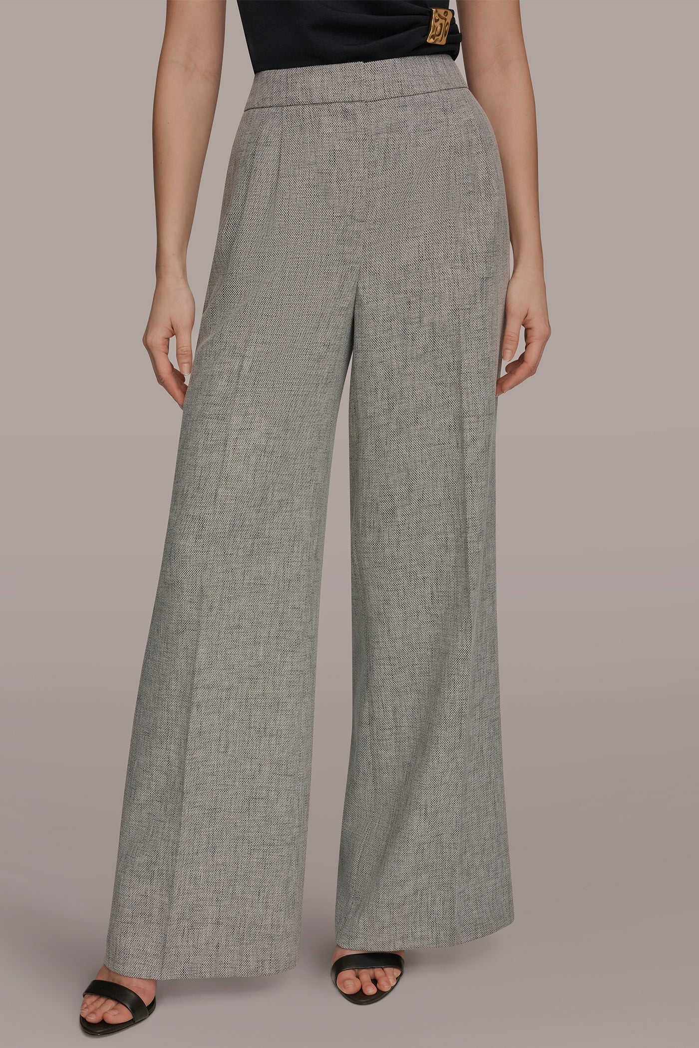 HIGH-WAISTED WIDE LEG PANT | View 1 | Suits and Separates