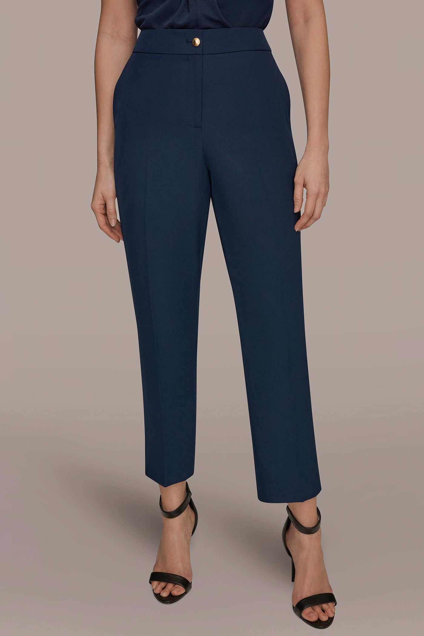 MID-RISE SLIM ANKLE PANT | View 1 | Matching Sets