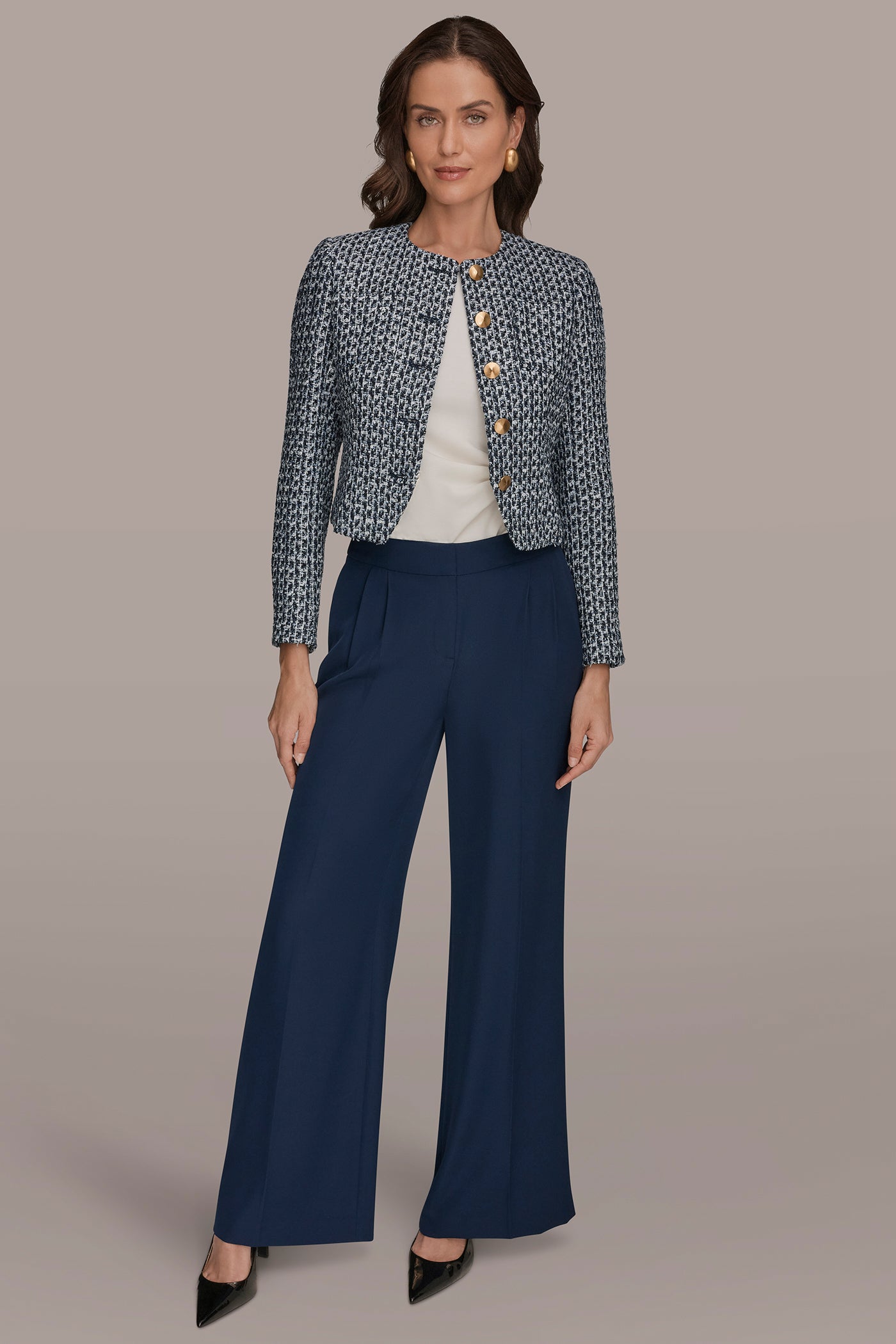 BUTTON FRONT BLAZER VIEW 7 | Suits and Separates