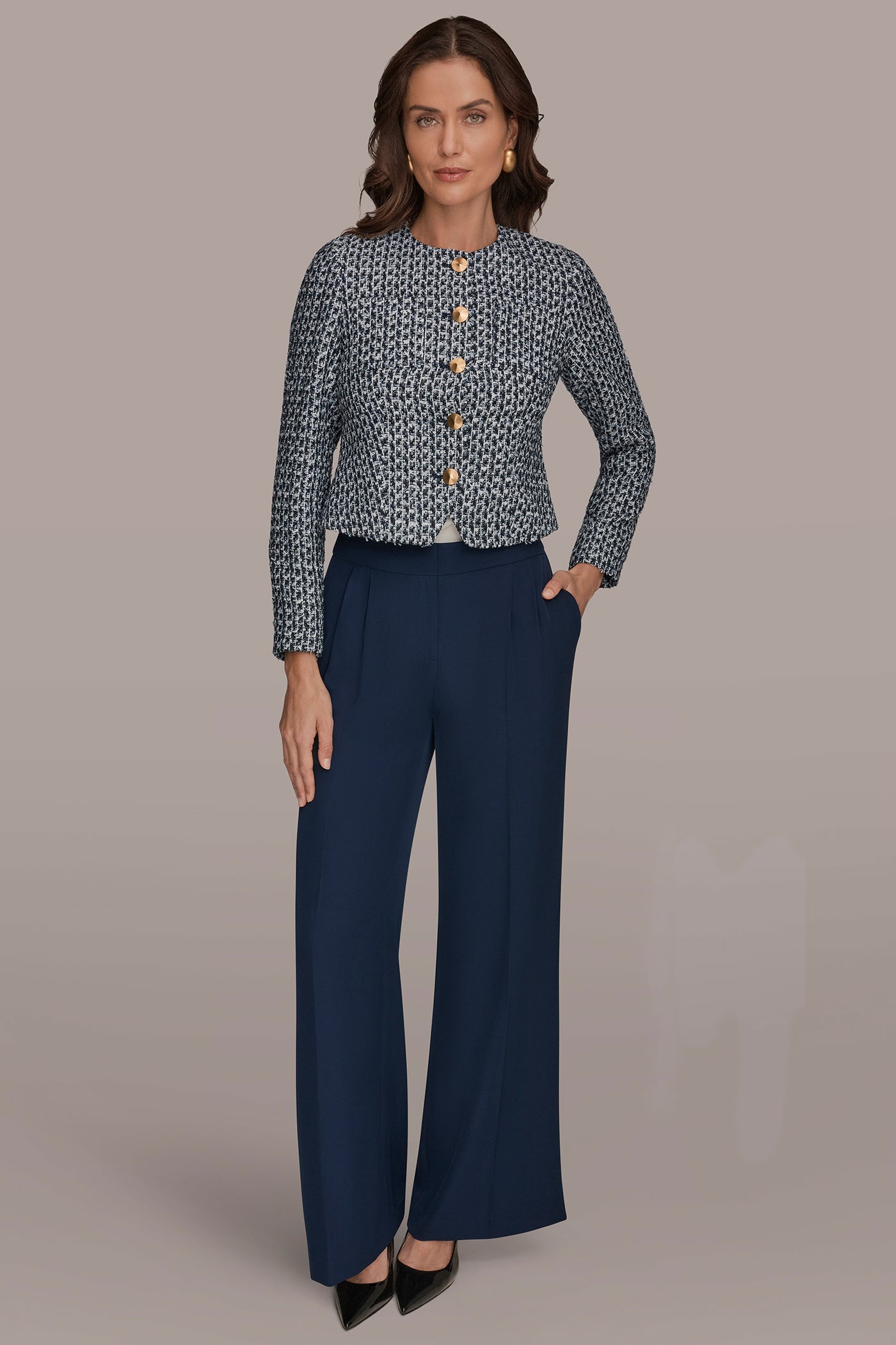 BUTTON FRONT BLAZER VIEW 8 | Suits and Separates