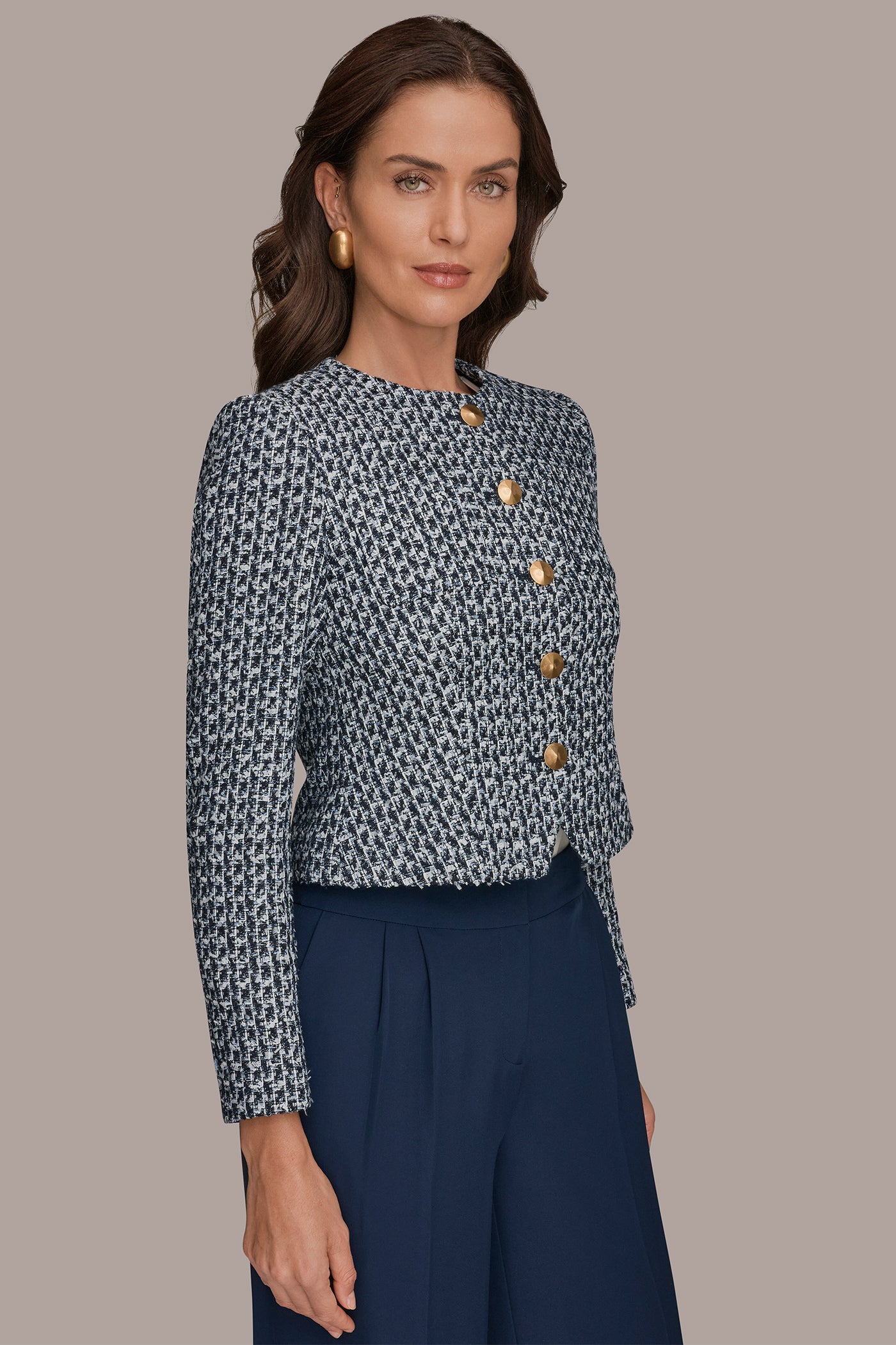 BUTTON FRONT BLAZER VIEW 4 | Suits and Separates
