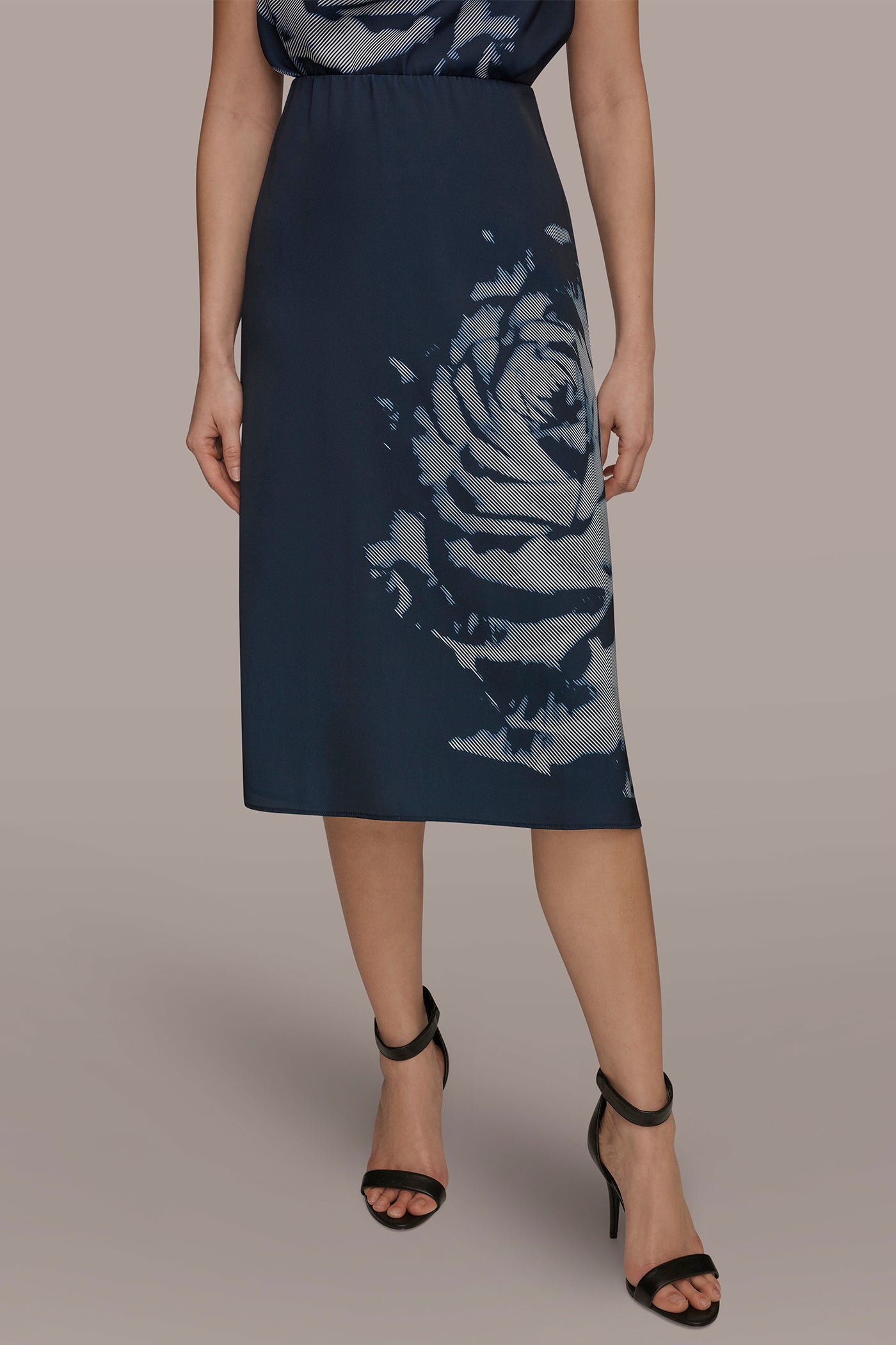 FLORAL SUIT PENCIL SKIRT | View 1 | Skirts