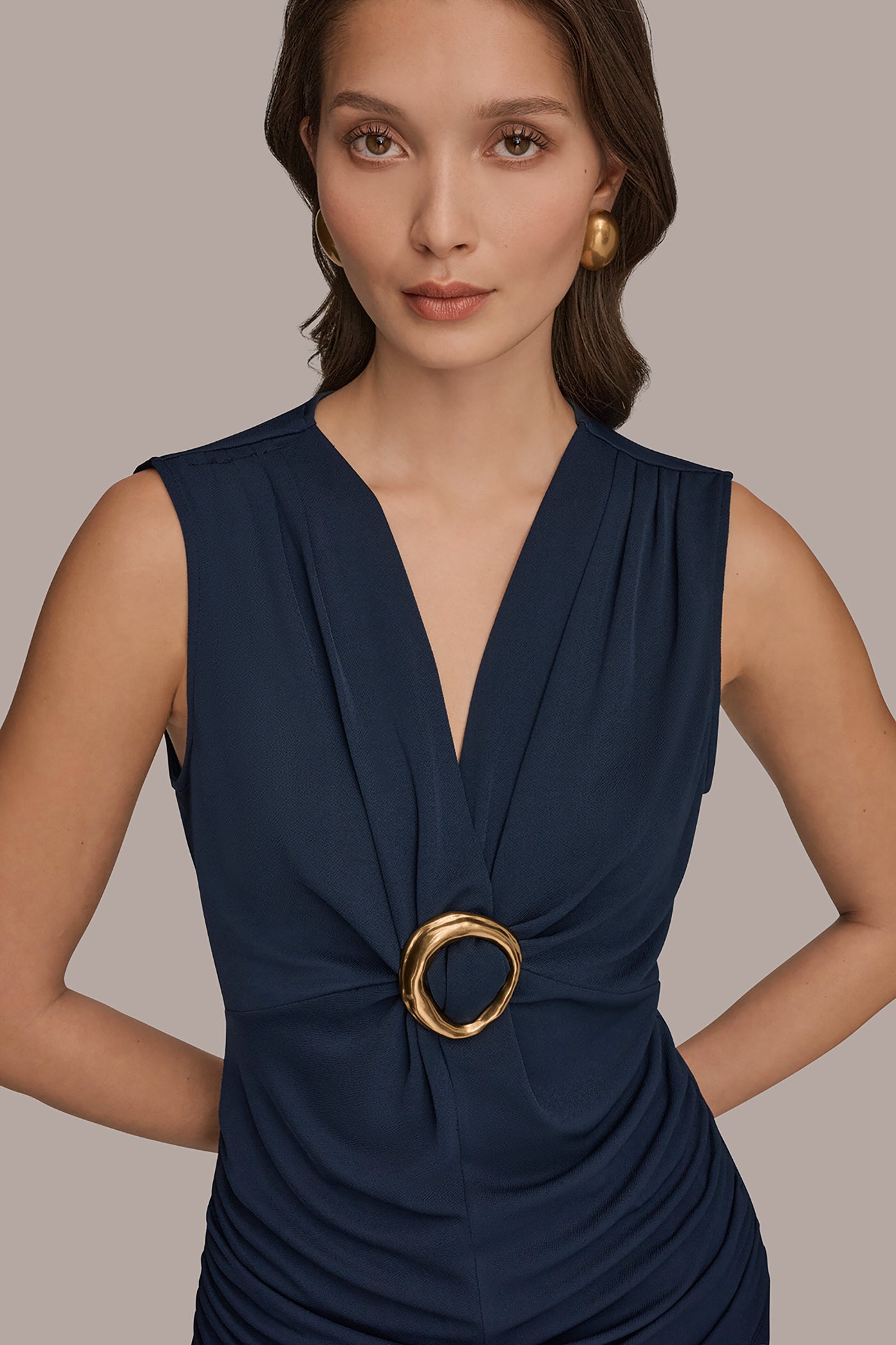V-NECK BLOUSE VIEW 4 | Suits and Separates