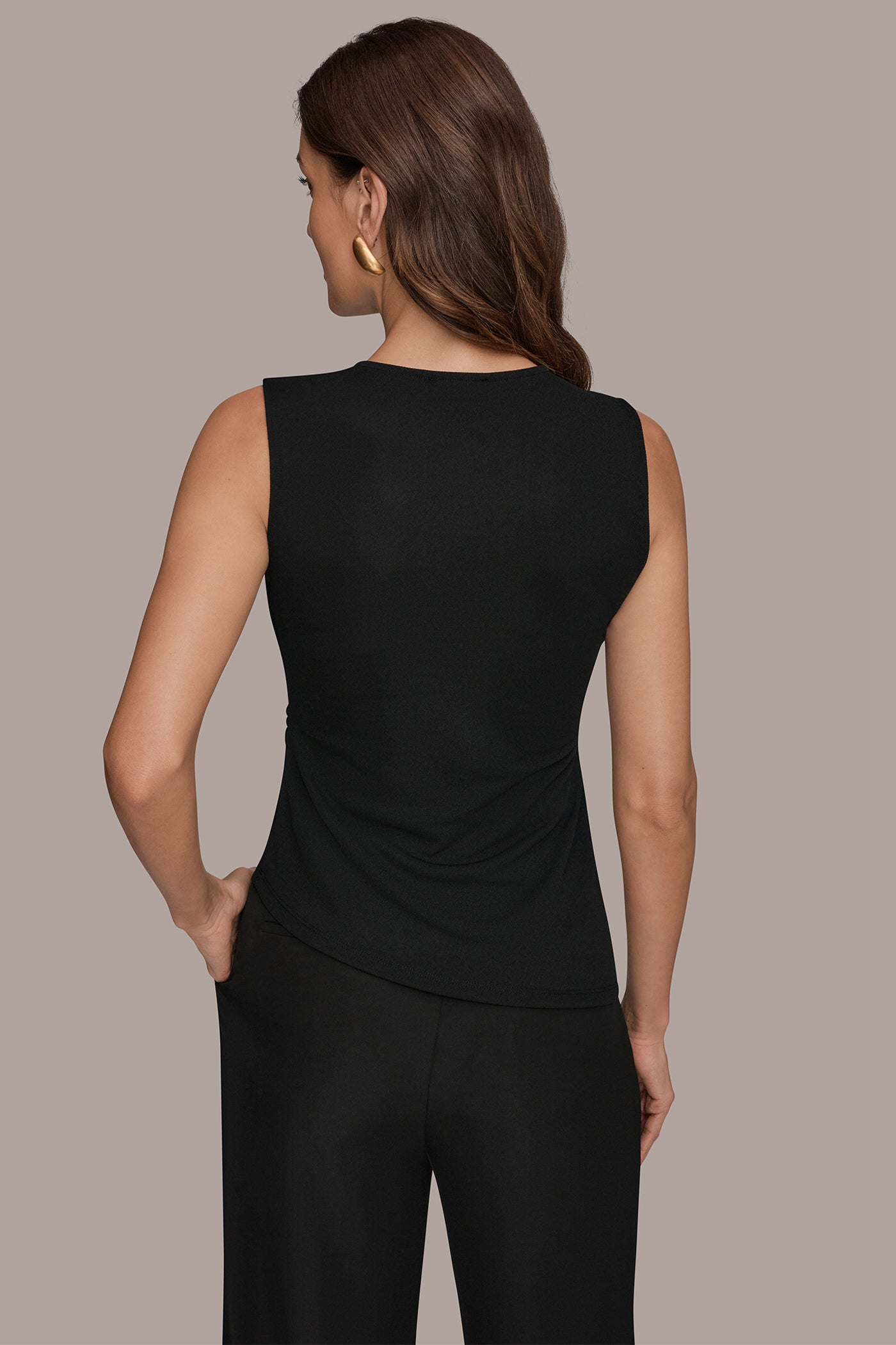 RUCHED TOP WITH HARDWARE | View 2 | Suits and Separates
