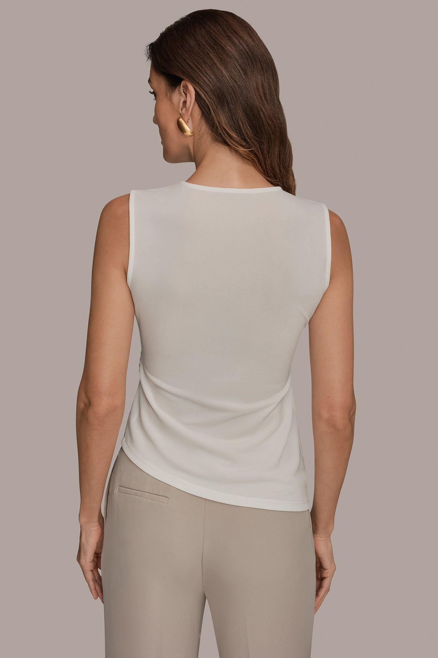 RUCHED TOP WITH HARDWARE | View 2 | Suits and Separates