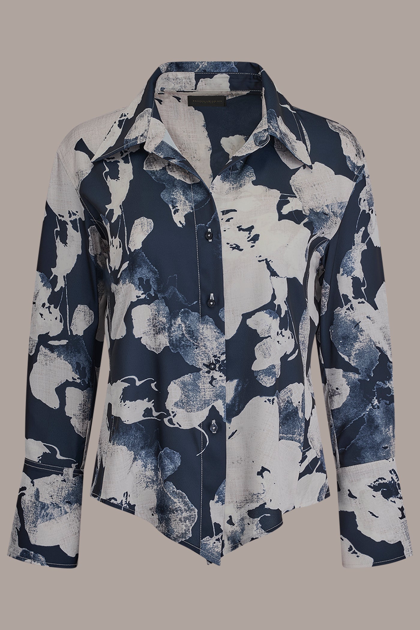 FLORAL PRINT HIGH-LOW BLOUSE VIEW 7 | Suits and Separates
