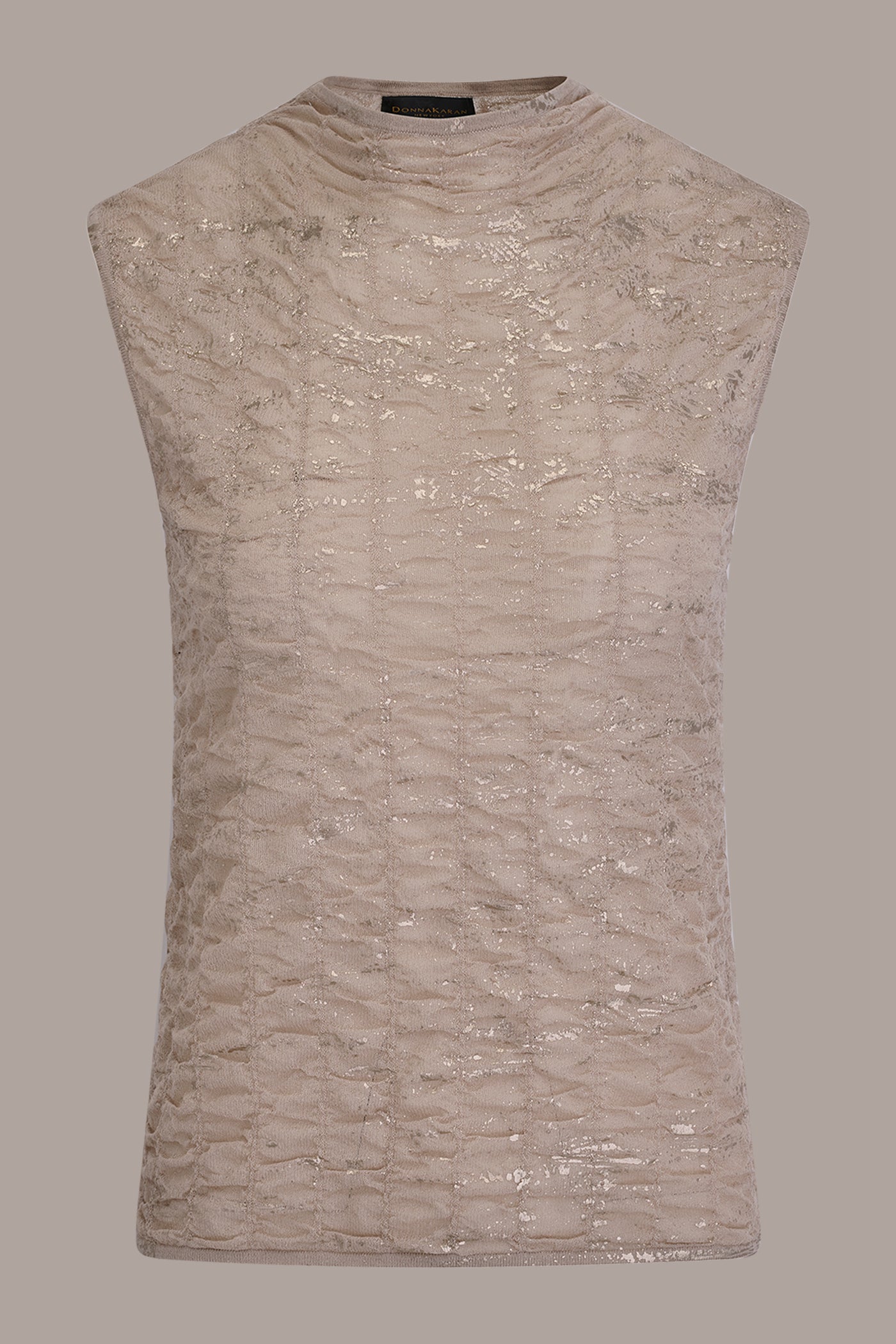 FOIL PRINTED RUCHED SWEATER VIEW 7 | Tops