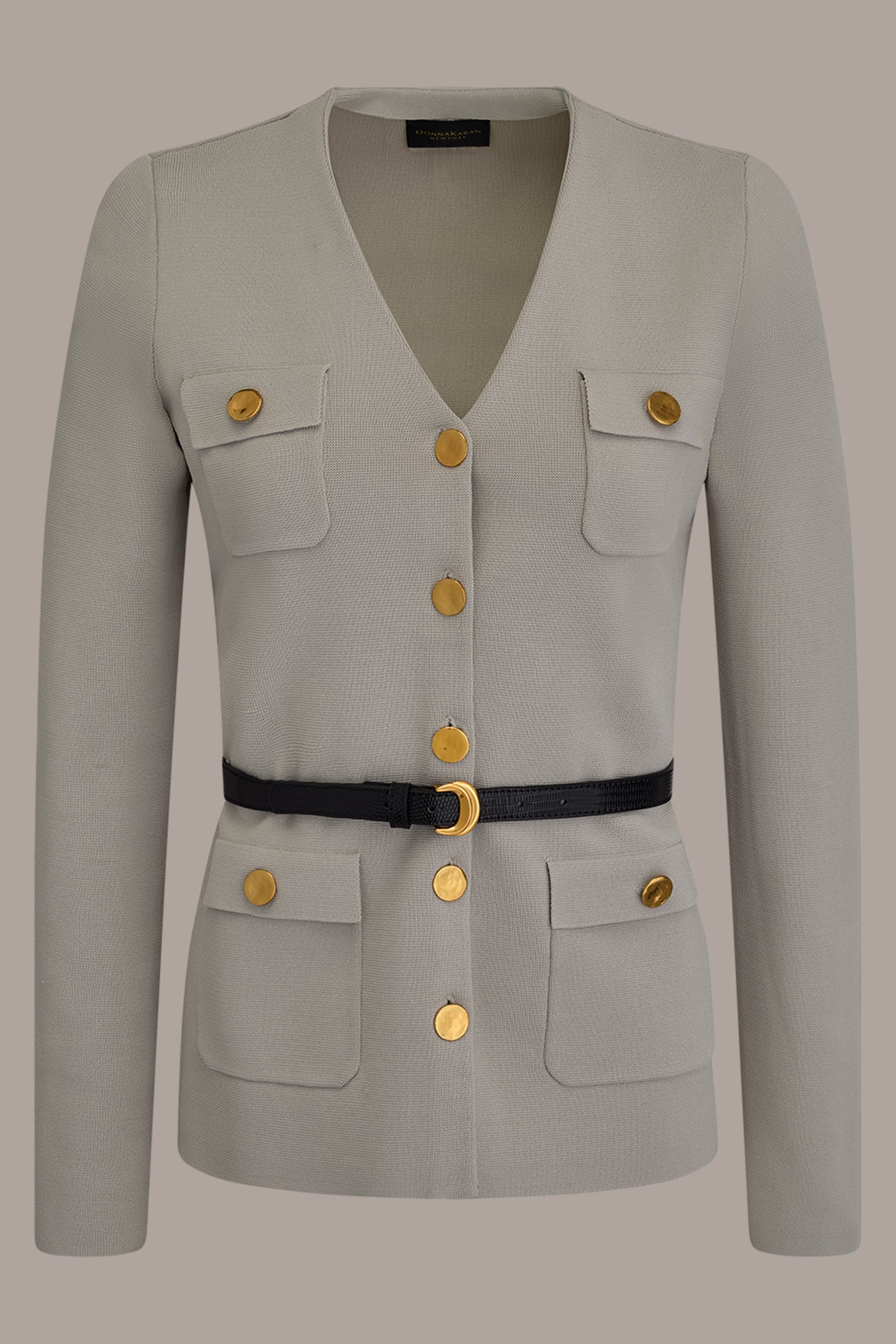 SWEATER BLAZER WITH BELT VIEW 10 | Suits and Separates