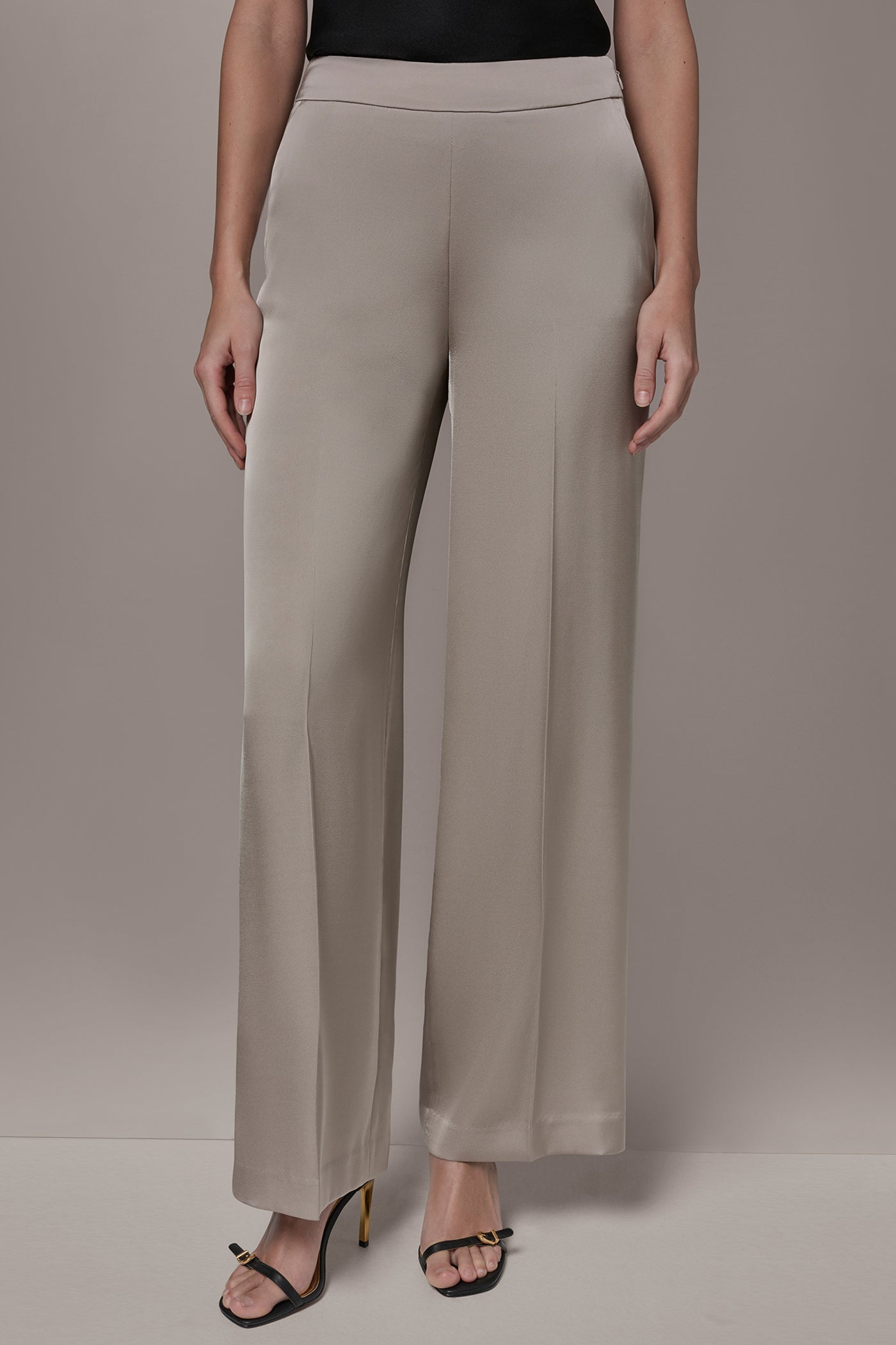 CHARMEUSE WIDE LEG PANT | View 1 | Adriana Edit