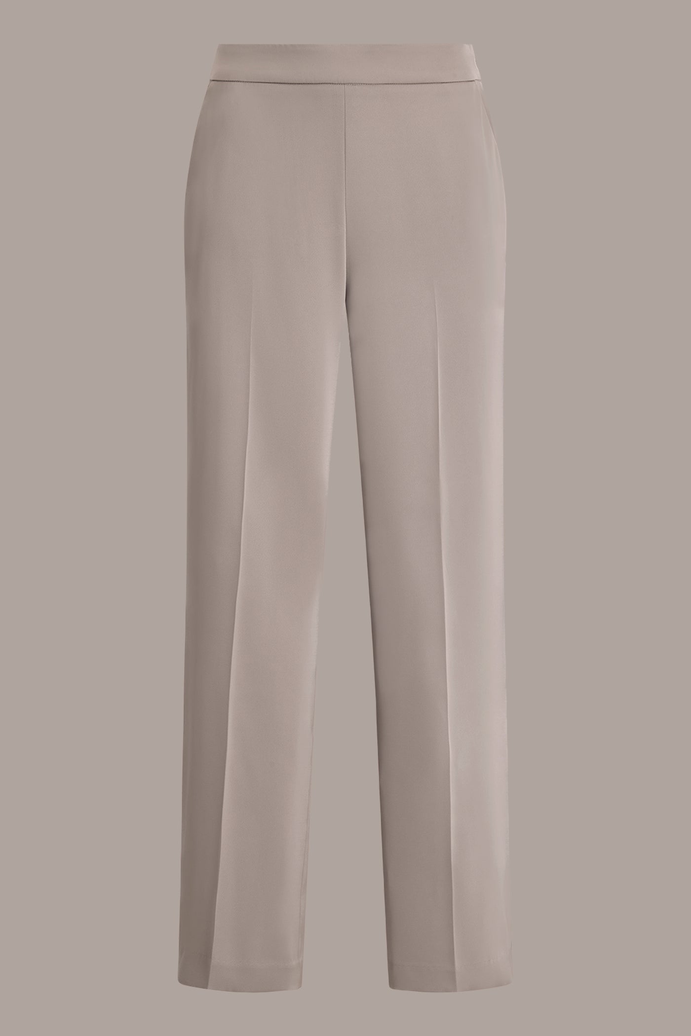 SATIN EXTRA HIGH-RISE WIDE-LEG SUIT PANT VIEW 8 | Pants