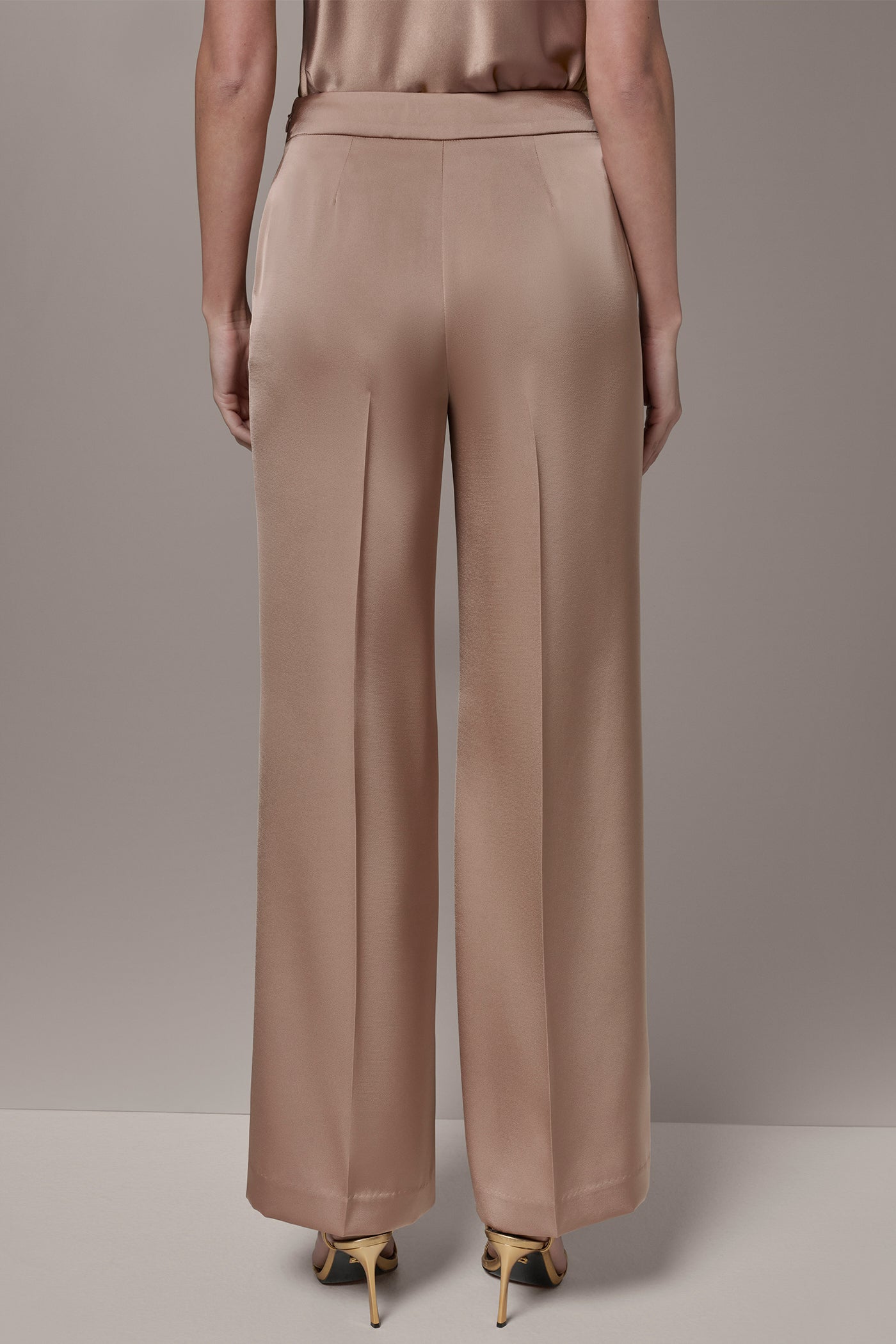 CHARMEUSE WIDE LEG PANT | View 2 | Joan Edit