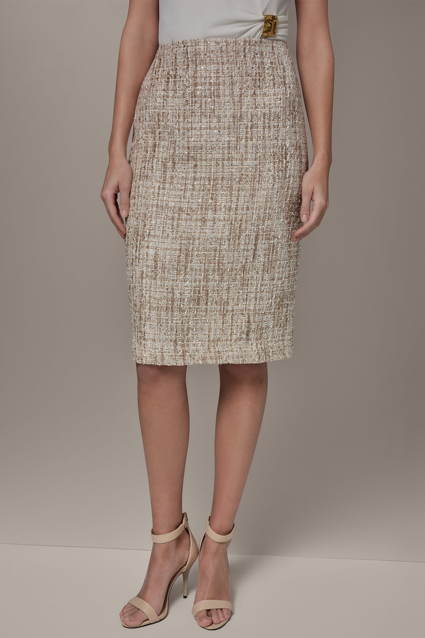 TWEED NOVELTY PENCIL SKIRT | View 1 | Matching Sets